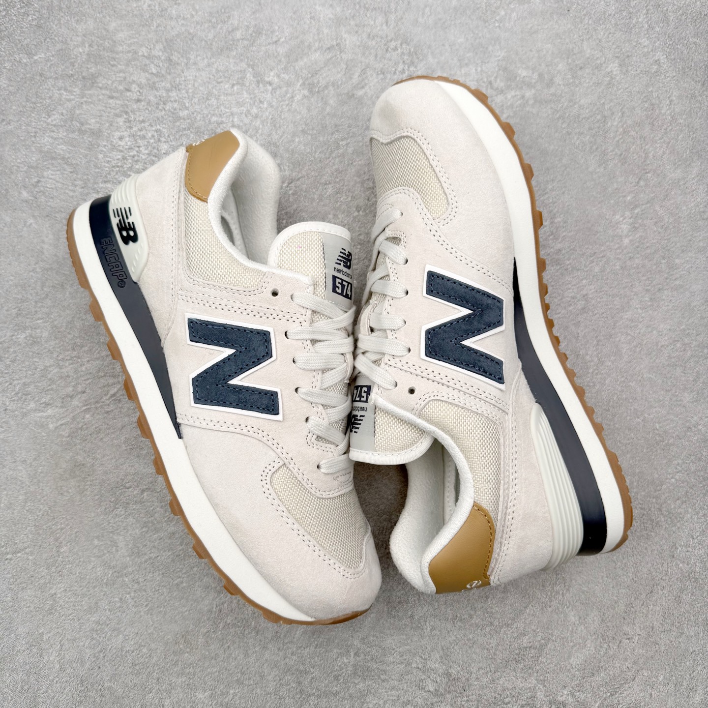 ＃DT纯原 New Balance NB574 新百伦系列复古运动跑鞋 材质细节鞋标处理与正品无差 原版