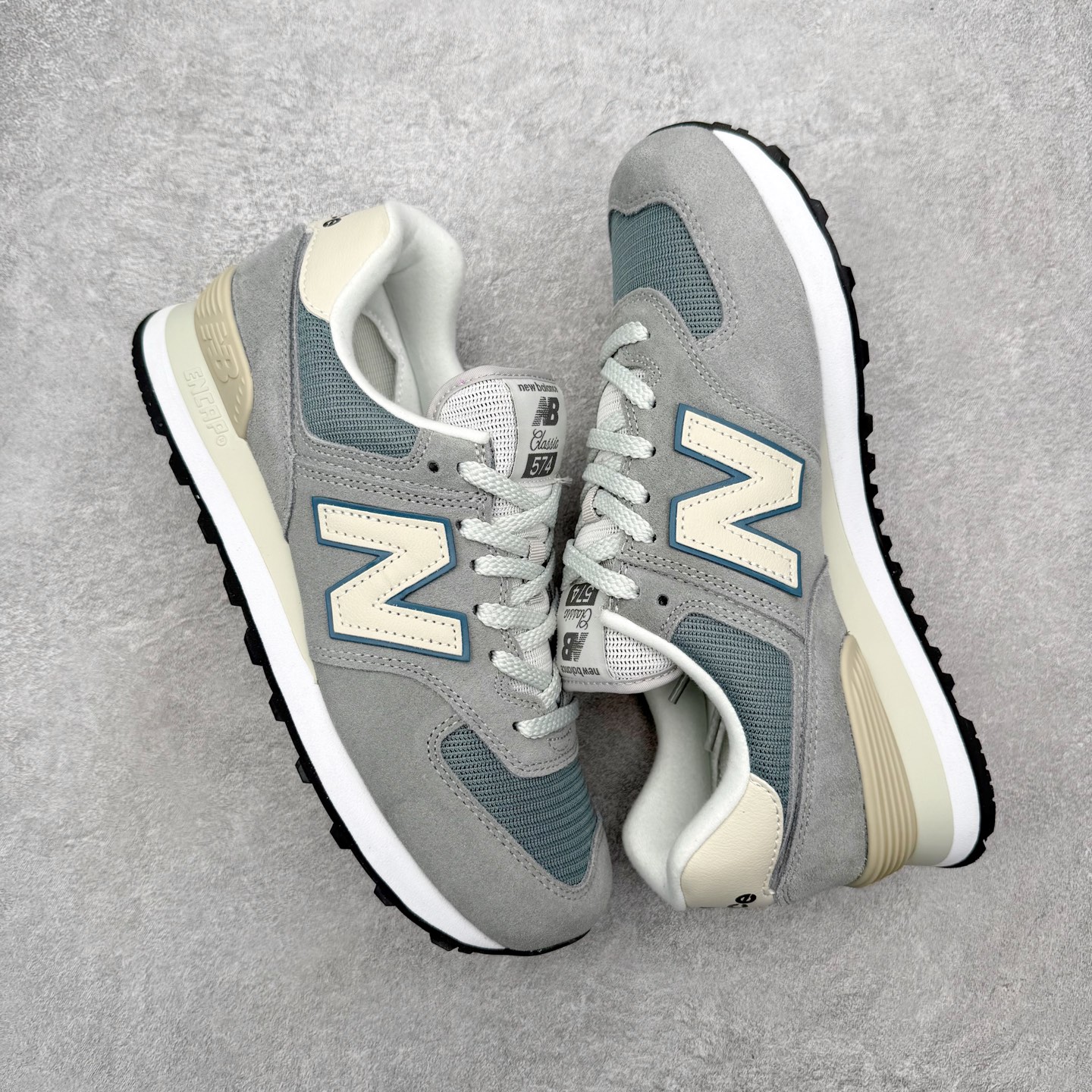 ＃DT纯原 New Balance NB574 新百伦系列复古运动跑鞋 材质细节鞋标处理与正品无差 原版