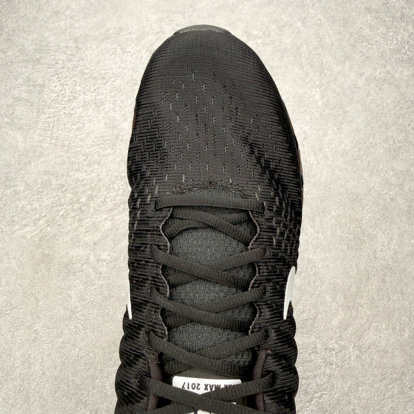 ＃纯原 NK Air Max 2017 网面全掌气垫休闲运动百搭慢跑鞋 黑银 -001 原档案数据开发纸