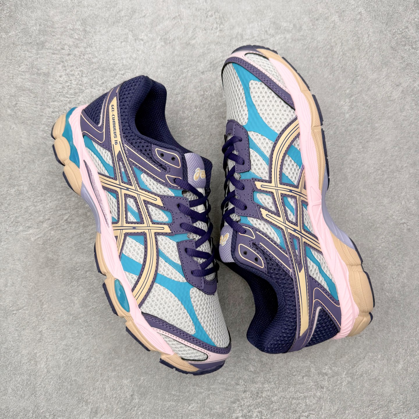 ASICS Gel-Cumulus 16 TG 联名款舒适 低帮跑步鞋 男女同款 男女同款 ASICS（
