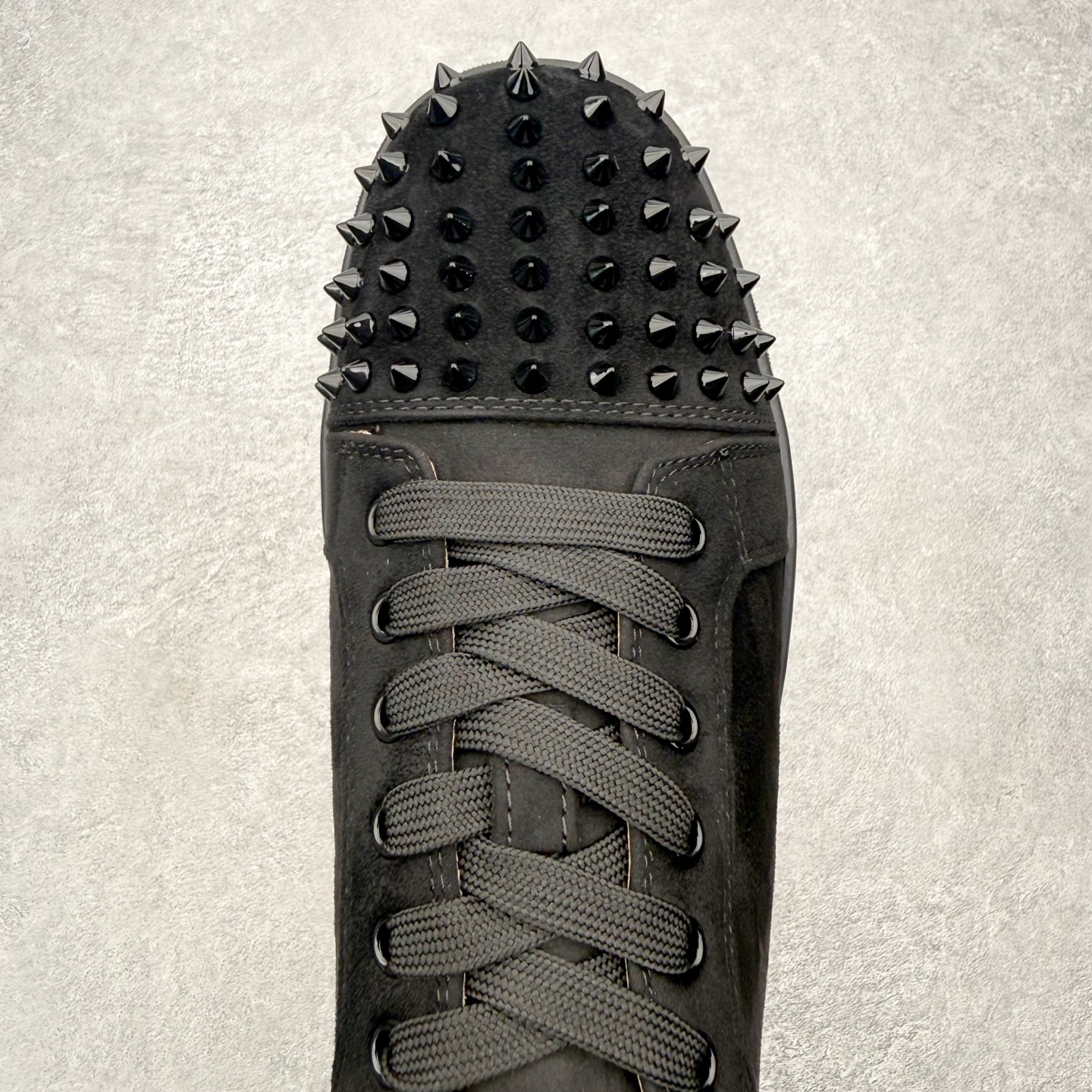 ＃莞产 Christian Louboutin CL（路铂廷） 红底鞋 男鞋低帮红底鞋水钻系带运动休闲板