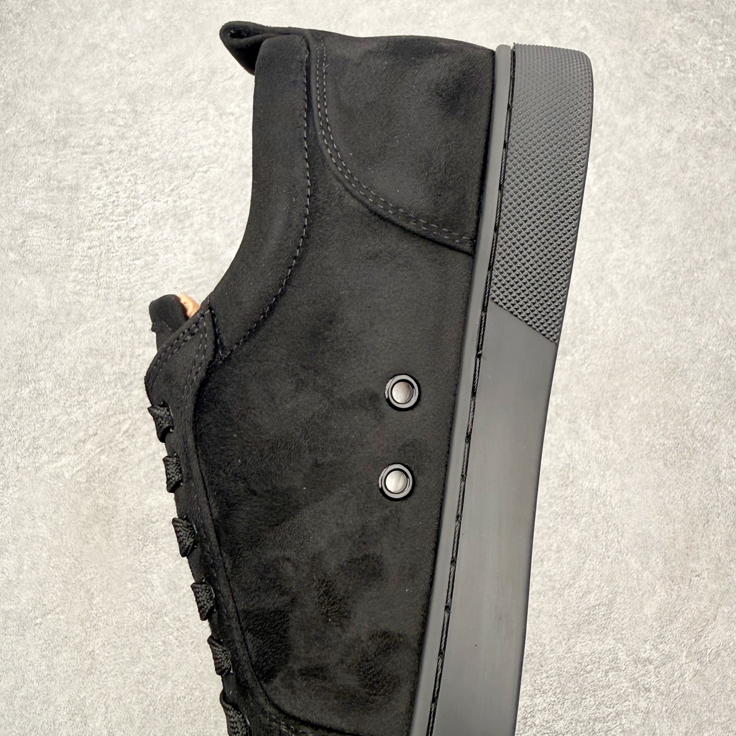 ＃莞产 Christian Louboutin CL（路铂廷） 红底鞋 男鞋低帮红底鞋水钻系带运动休闲板