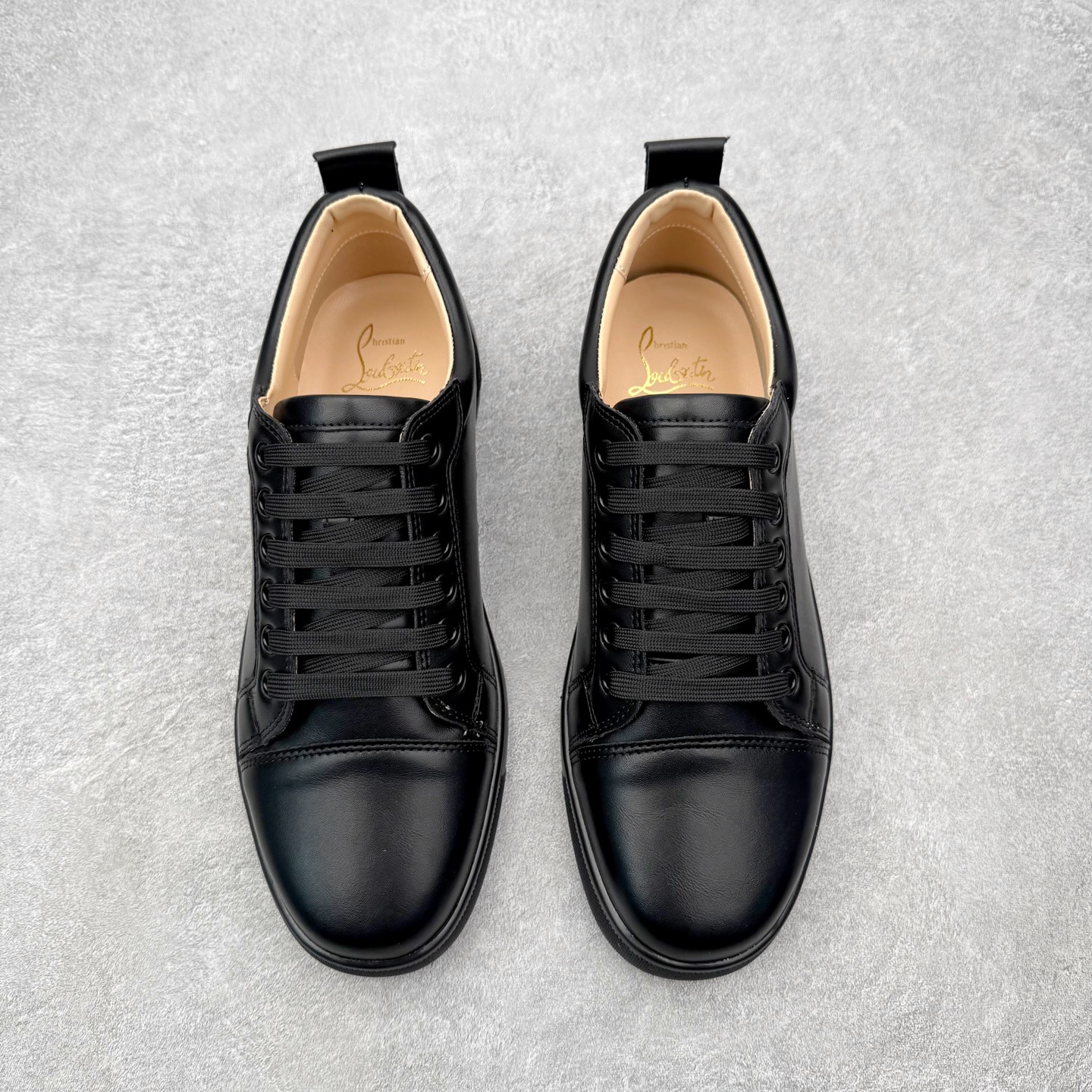 ＃莞产 Christian Louboutin CL（路铂廷） 红底鞋 男鞋低帮红底鞋水钻系带运动休闲板
