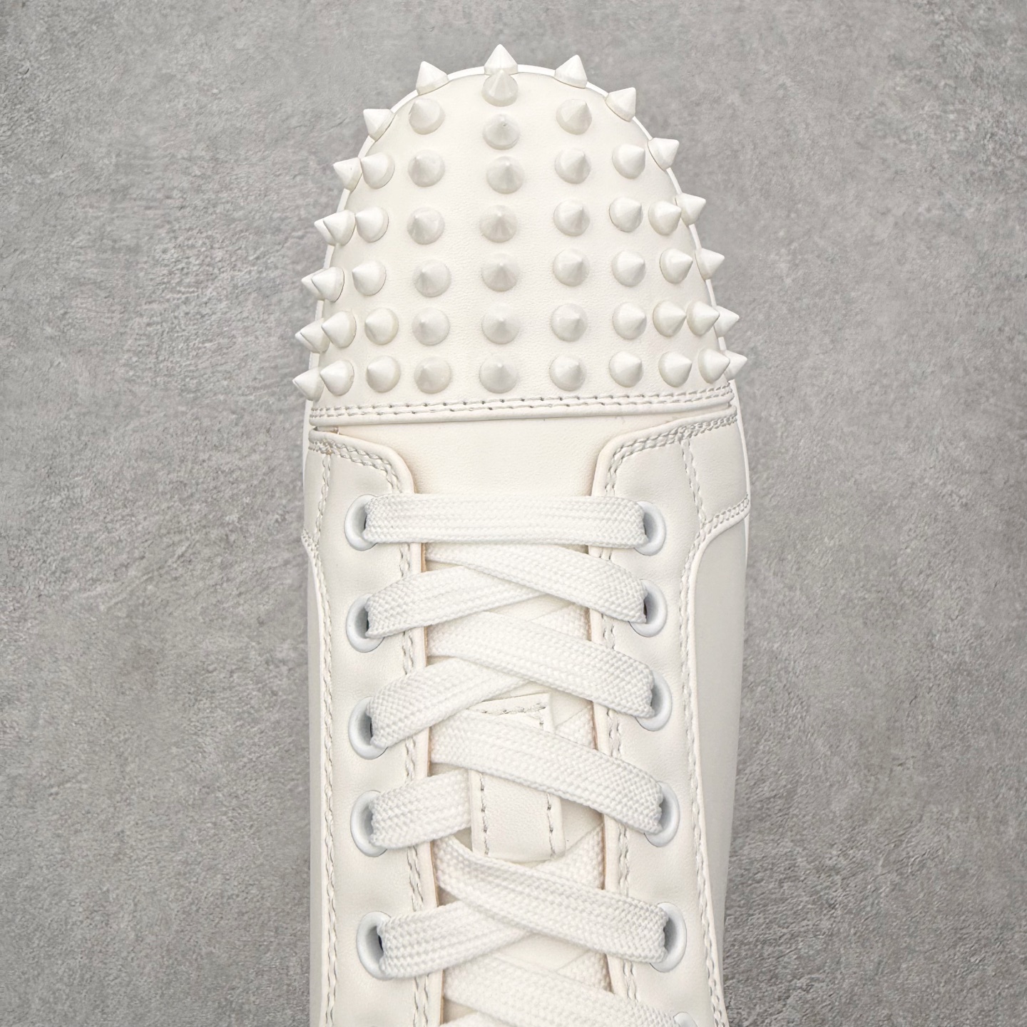 ＃莞产 Christian Louboutin CL（路铂廷） 红底鞋 男鞋低帮红底鞋水钻系带运动休闲板