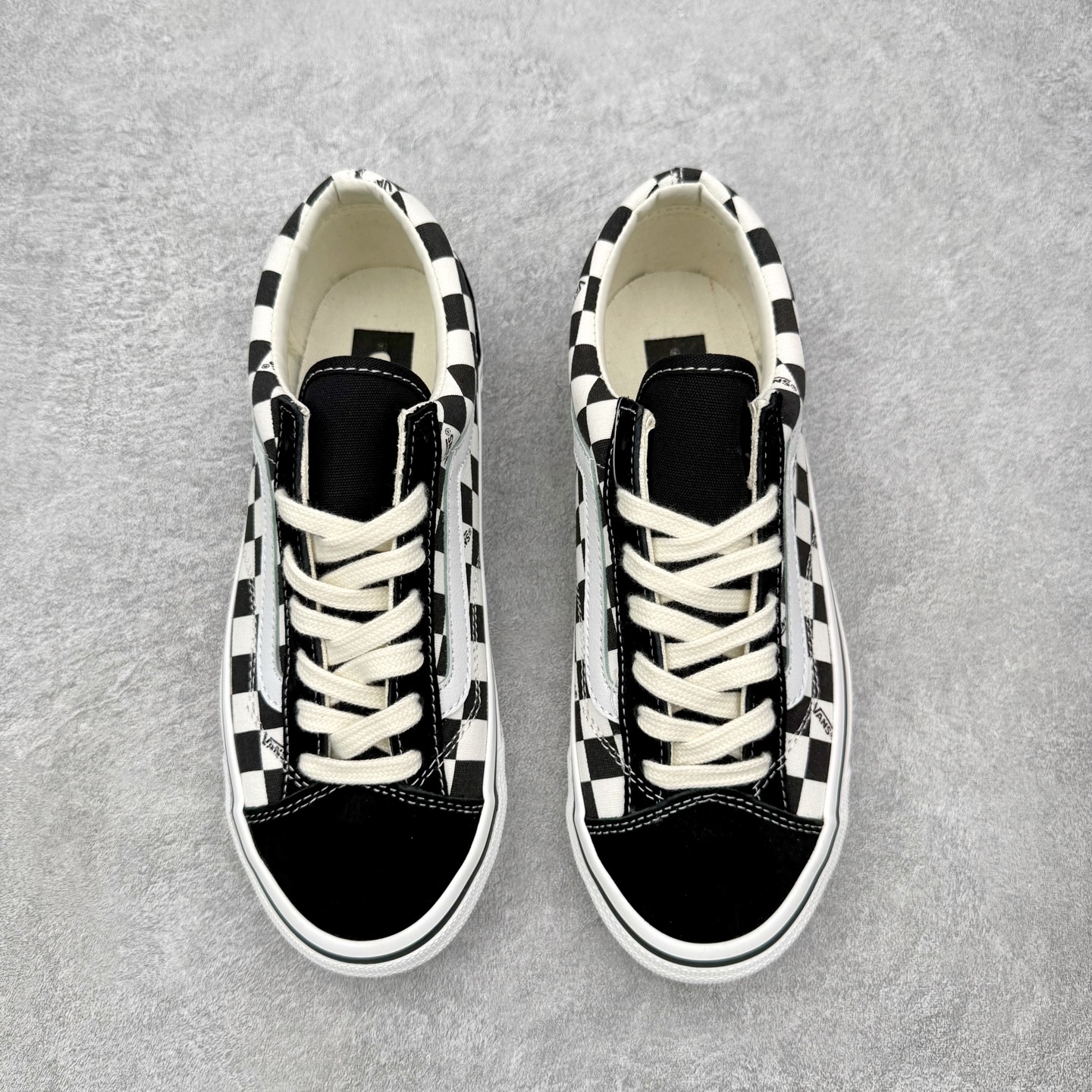 Vans Old Skool 36 LX-BMX 黑白棋盘格男女休闲帆布鞋Vans Premium 高阶