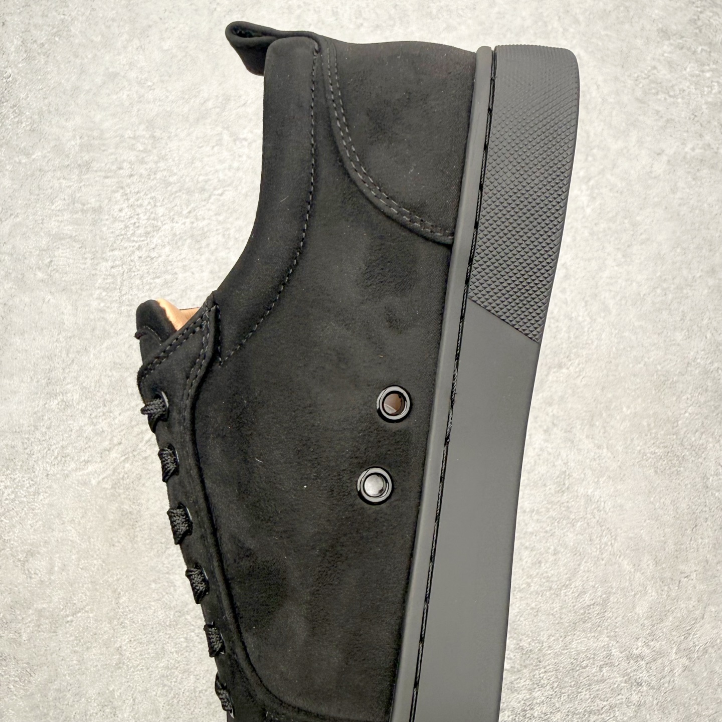 ＃莞产 Christian Louboutin CL（路铂廷） 红底鞋 男鞋低帮红底鞋水钻系带运动休闲板