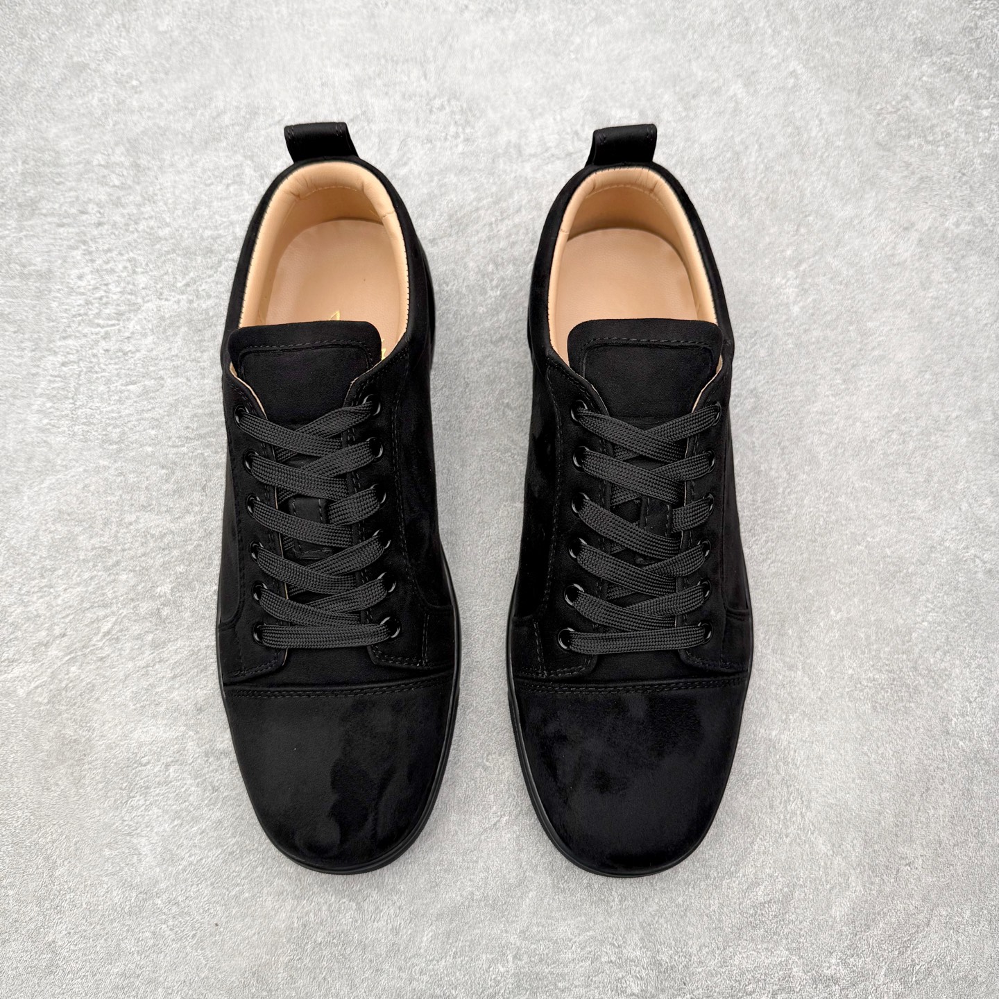 ＃莞产 Christian Louboutin CL（路铂廷） 红底鞋 男鞋低帮红底鞋水钻系带运动休闲板