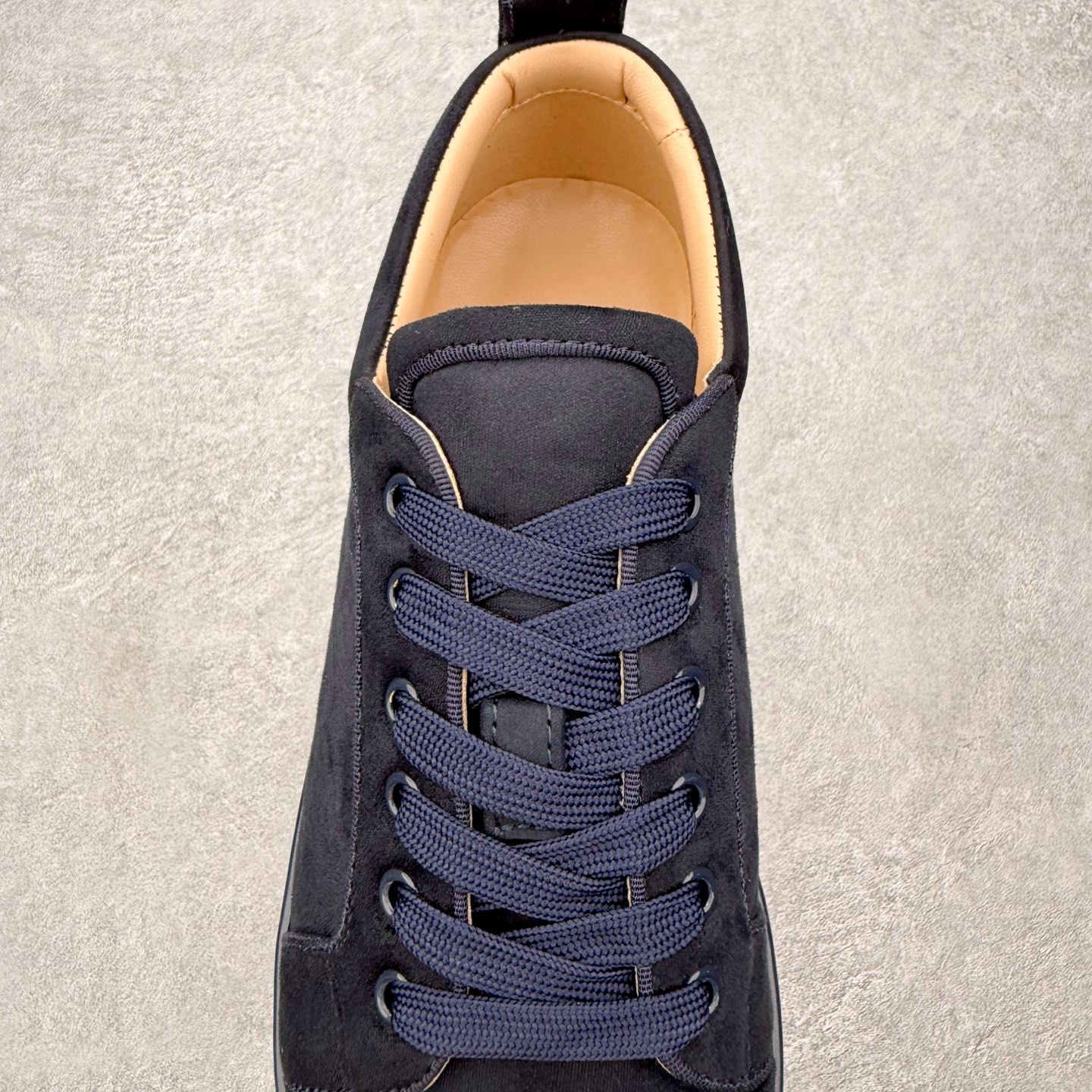 ＃莞产 Christian Louboutin CL（路铂廷） 红底鞋 男鞋低帮红底鞋水钻系带运动休闲板