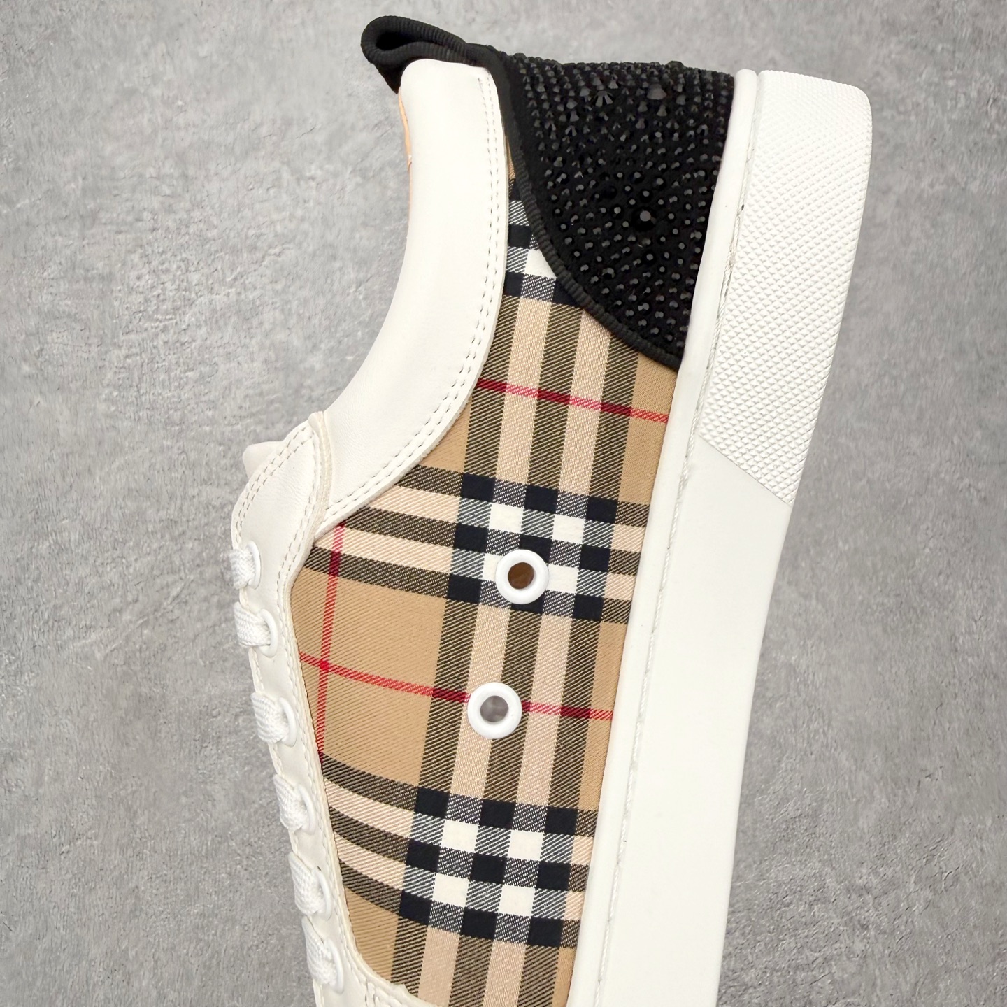 ＃莞产 Christian Louboutin CL（路铂廷） 红底鞋 男鞋低帮红底鞋水钻系带运动休闲板