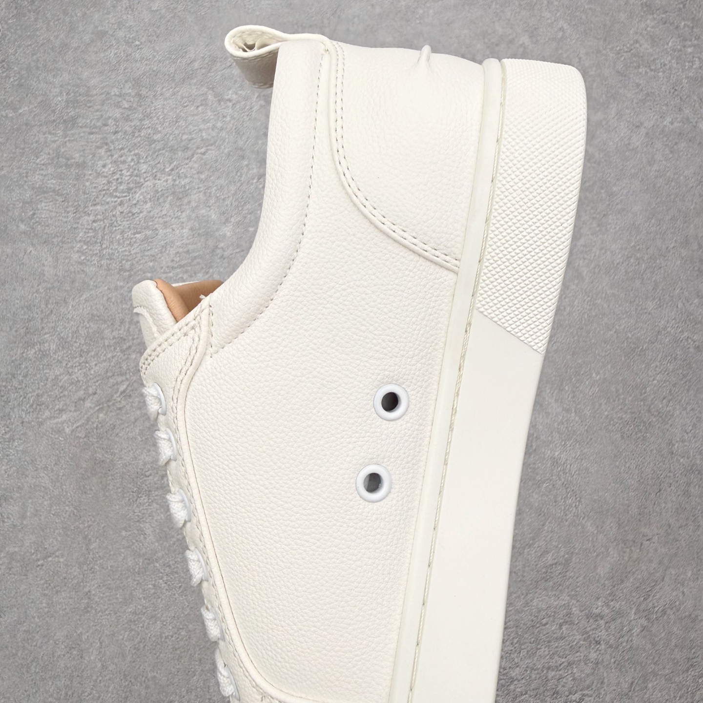 ＃莞产 Christian Louboutin CL（路铂廷） 红底鞋 男鞋低帮红底鞋水钻系带运动休闲板