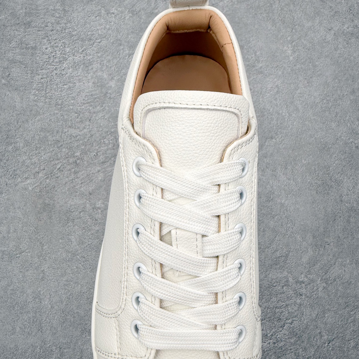 ＃莞产 Christian Louboutin CL（路铂廷） 红底鞋 男鞋低帮红底鞋水钻系带运动休闲板