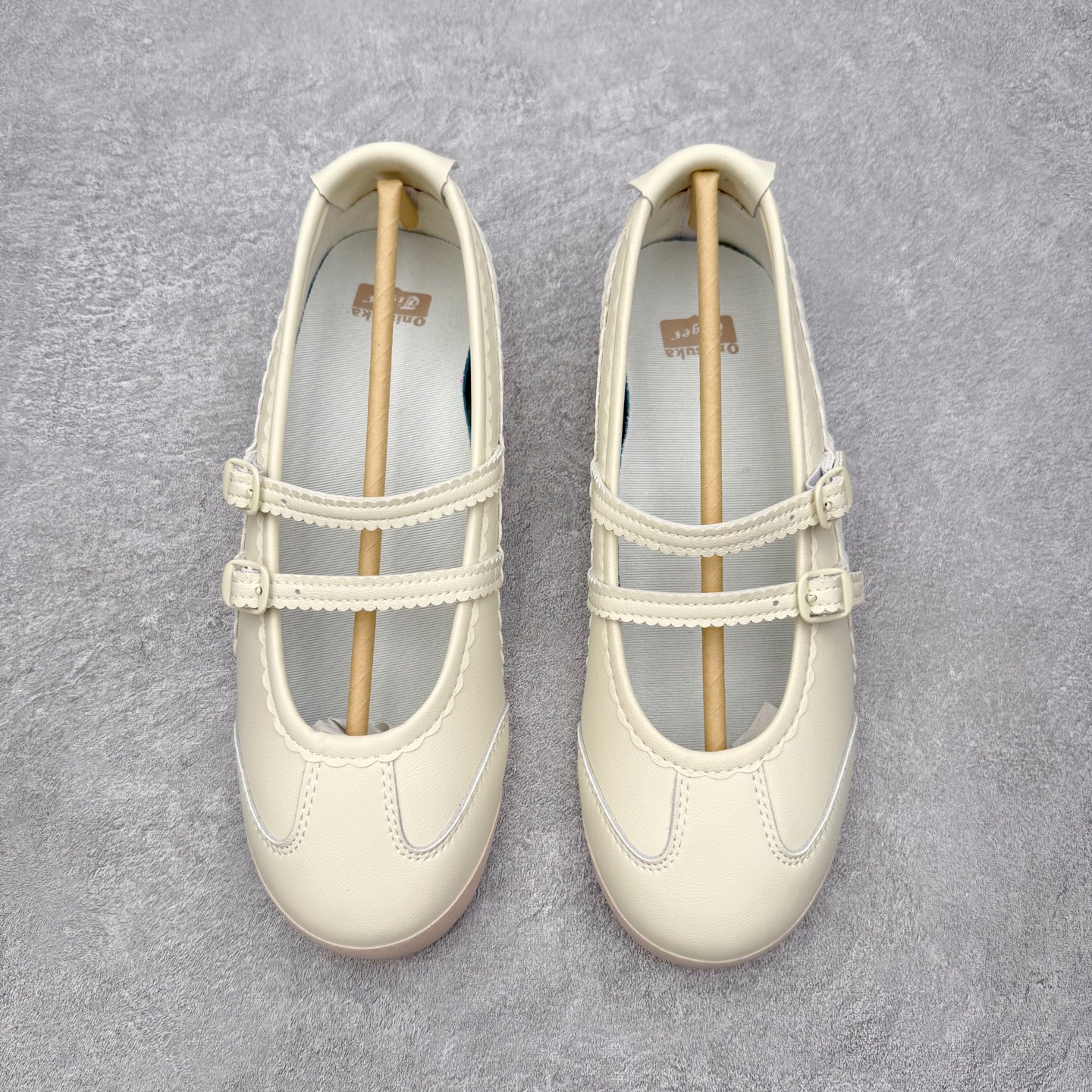 ＃C版 Onitsuka Tiger MEXICO TGRS 鬼冢虎平跟玛丽珍舞蹈鞋 款演绎芭蕾风潮整鞋