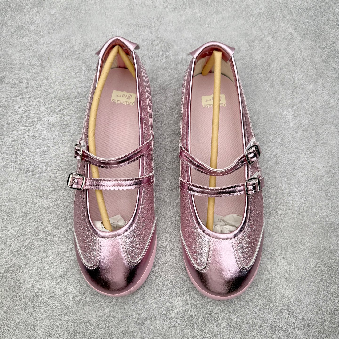 ＃C版 Onitsuka Tiger MEXICO TGRS 鬼冢虎平跟玛丽珍舞蹈鞋 款演绎芭蕾风潮整鞋