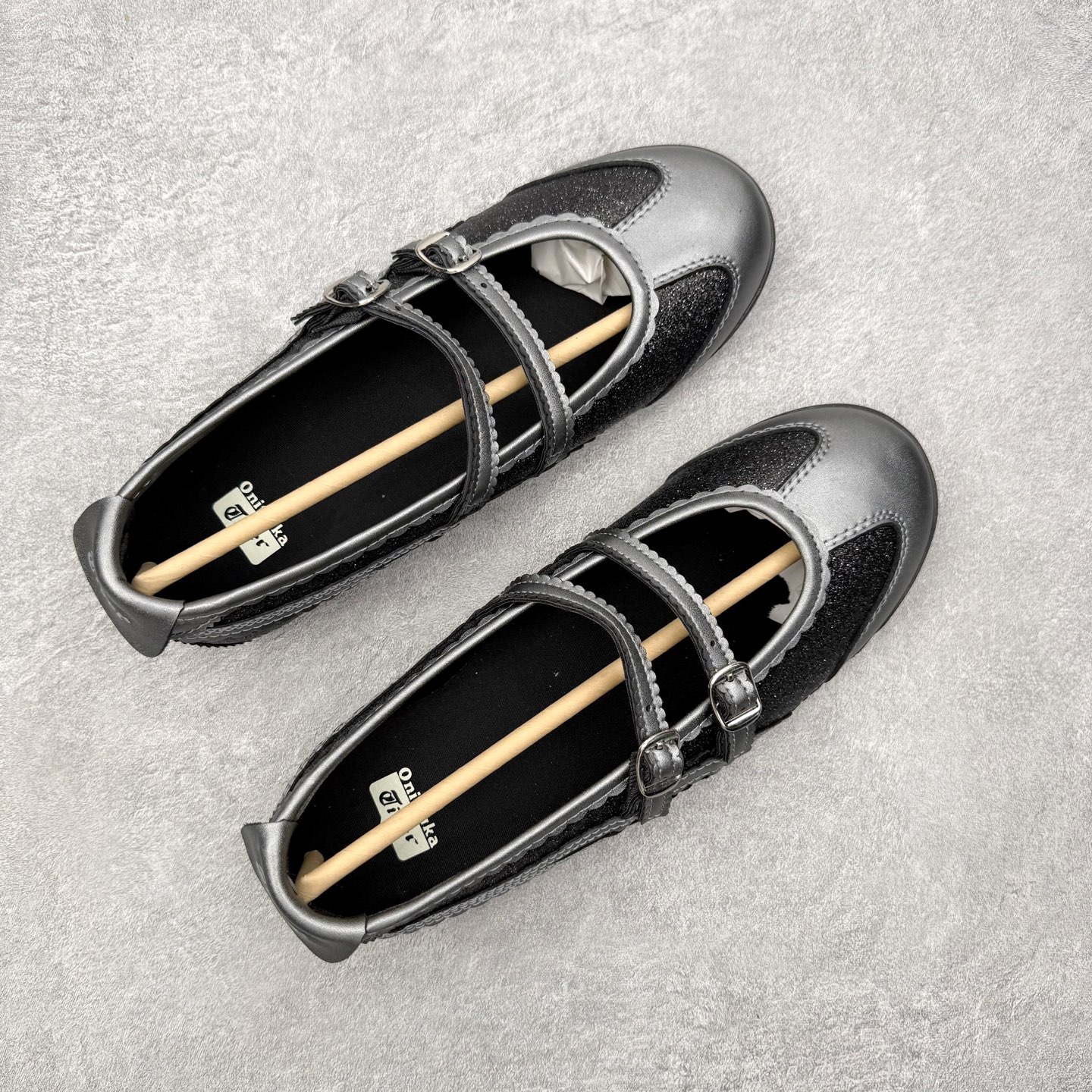 ＃C版 Onitsuka Tiger MEXICO TGRS 鬼冢虎平跟玛丽珍舞蹈鞋 款演绎芭蕾风潮整鞋