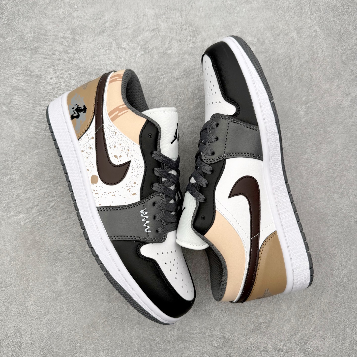 福利特价 手慢无👋🏻👋🏻👋🏻Air Jordan 1 Low 原厂内置气垫魔块 A模大底 头层小牛皮鞋舌