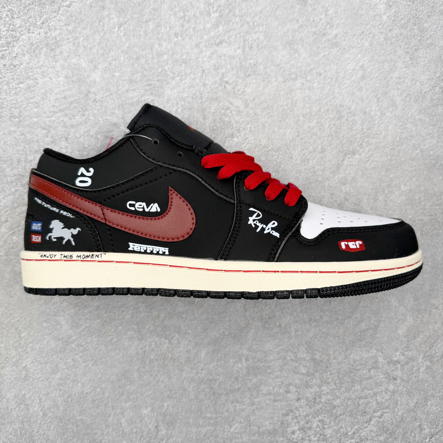 福利特价 手慢无👋🏻👋🏻👋🏻Air Jordan 1 Low 原厂内置气垫魔块 A模大底 头层小牛皮鞋舌