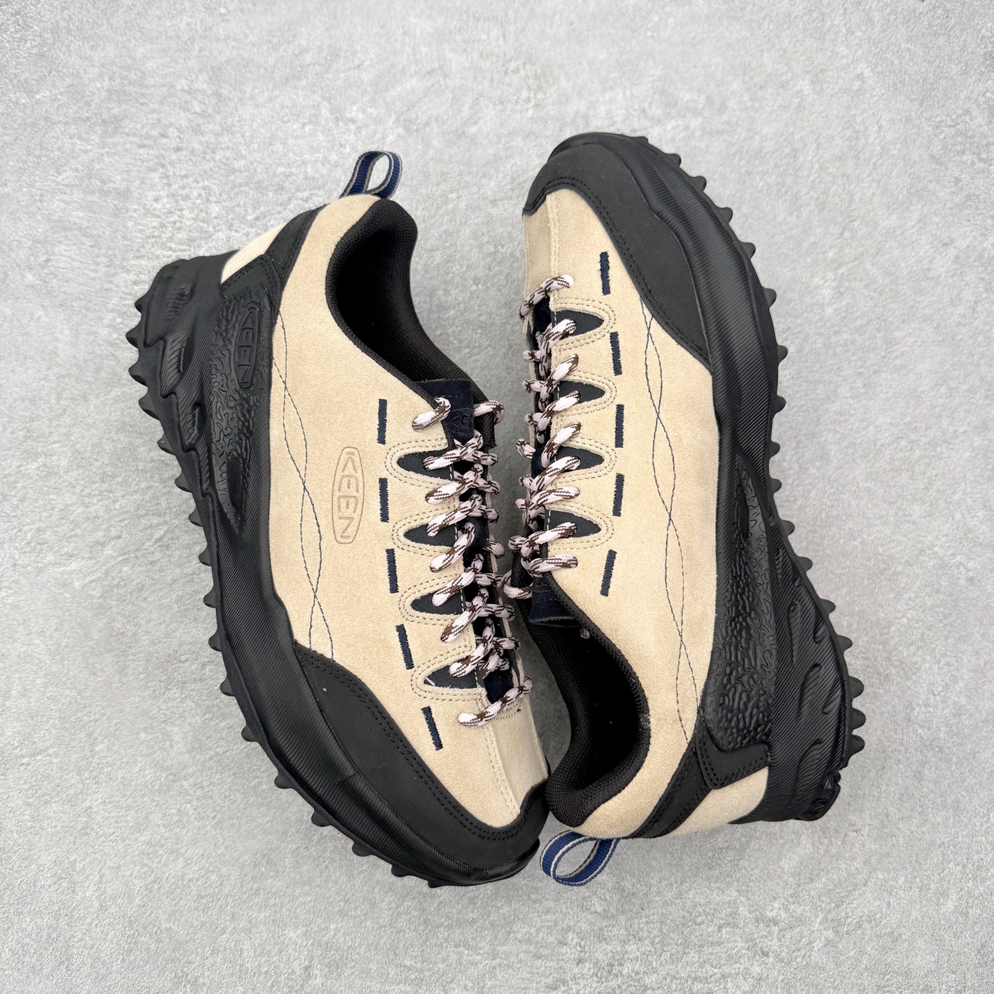 ＃神版 Keen Jasper Zionic 皮革绒面复古拼色系带登山徒步鞋 这双鞋不仅传承了KEEN自