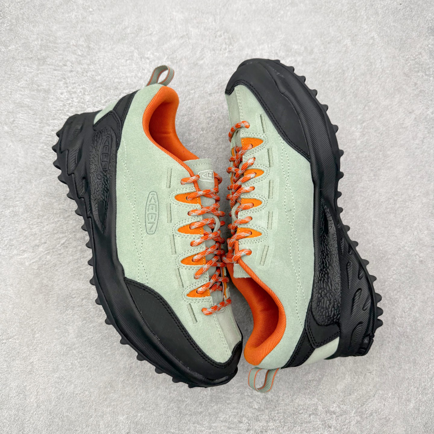 ＃神版 Keen Jasper Zionic 皮革绒面复古拼色系带登山徒步鞋 这双鞋不仅传承了KEEN自