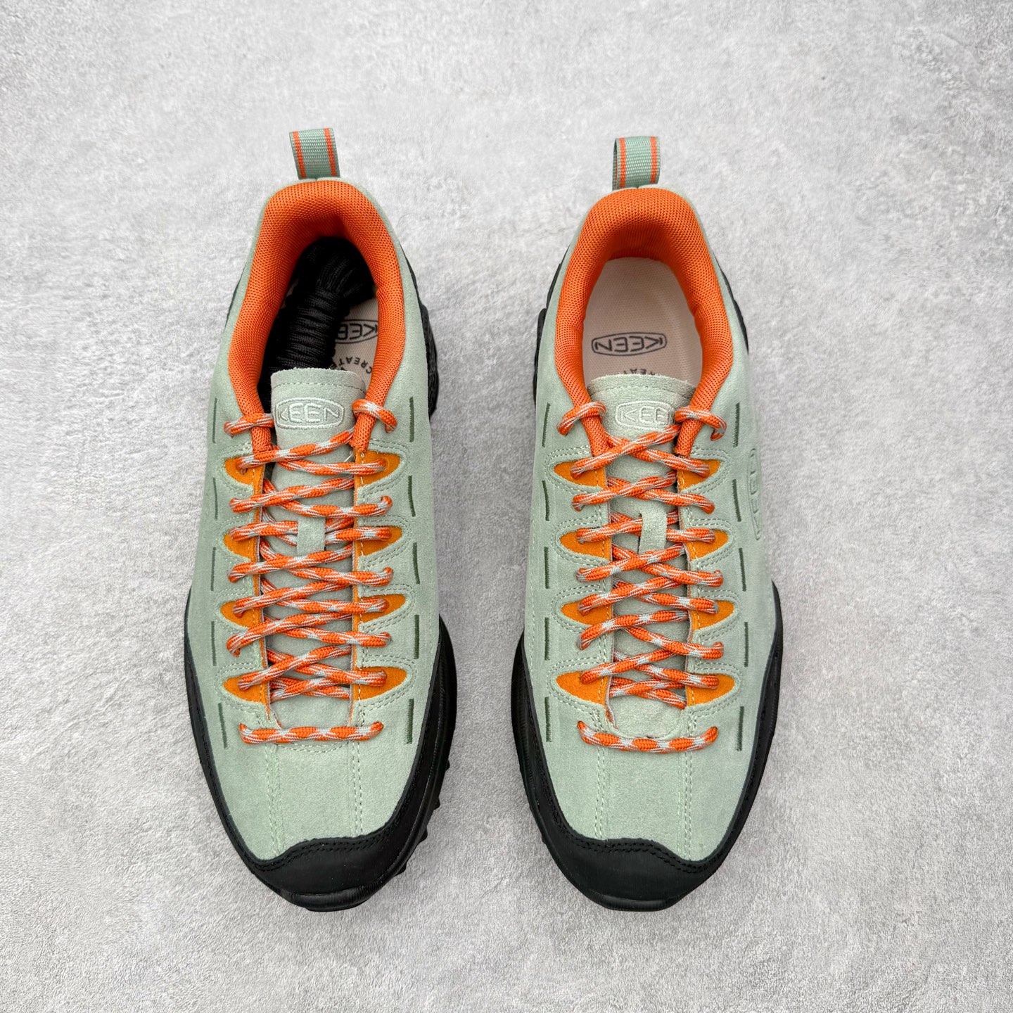 ＃神版 Keen Jasper Zionic 皮革绒面复古拼色系带登山徒步鞋 这双鞋不仅传承了KEEN自