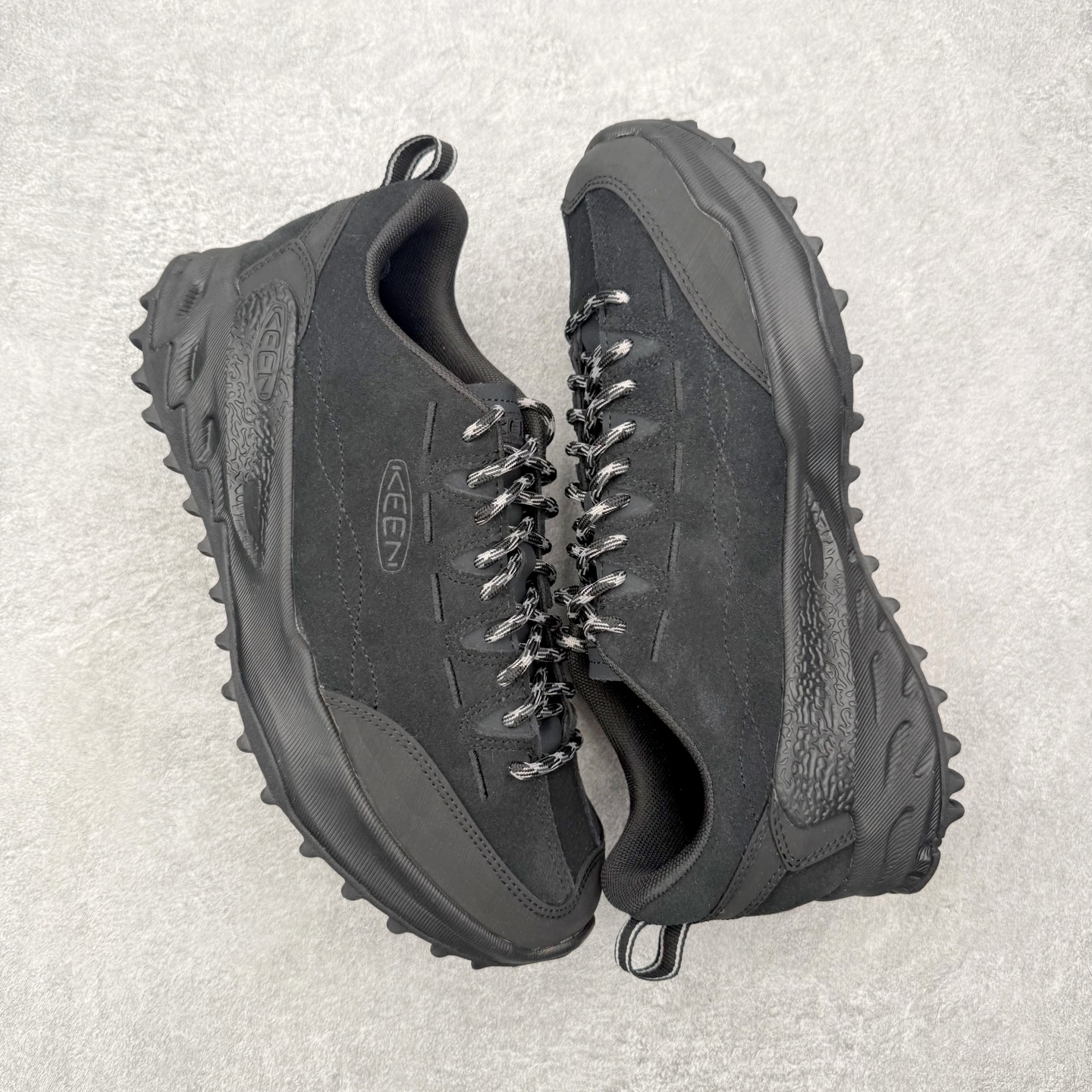 ＃神版 Keen Jasper Zionic 皮革绒面复古拼色系带登山徒步鞋 这双鞋不仅传承了KEEN自