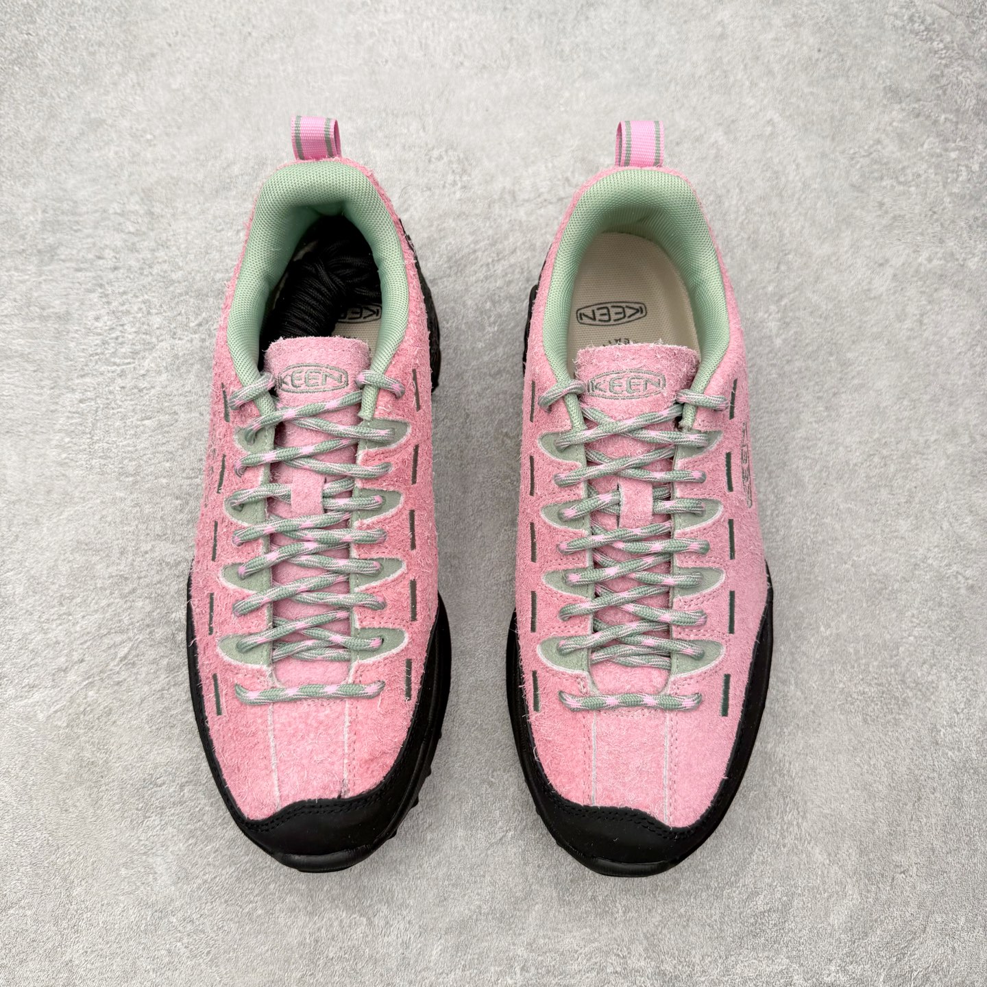 ＃神版 Keen Jasper Zionic 皮革绒面复古拼色系带登山徒步鞋 这双鞋不仅传承了KEEN自