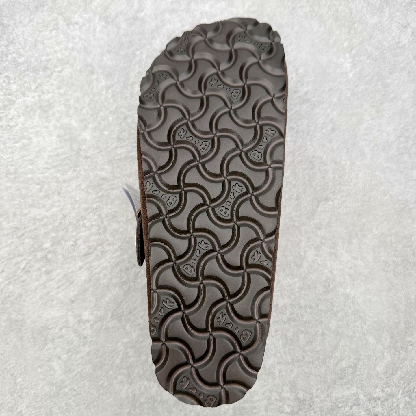 ＃GX Birkenstock Boston VL 勃肯绒面金属针扣软木底包头拖鞋 牛皮绒面革质地柔软 