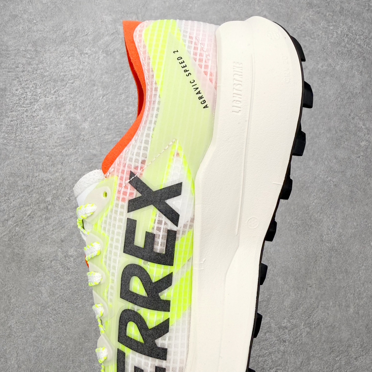 AD TERREX Agravic Speed Ultra 2 JS3534 专业越野跑鞋 橙白黑 旗舰