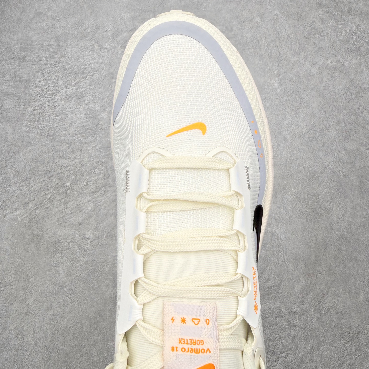 ＃QD纯原 Nike Vomero 18 GORE-TEX HQ7002-100 象牙白 防水缓震跑鞋 