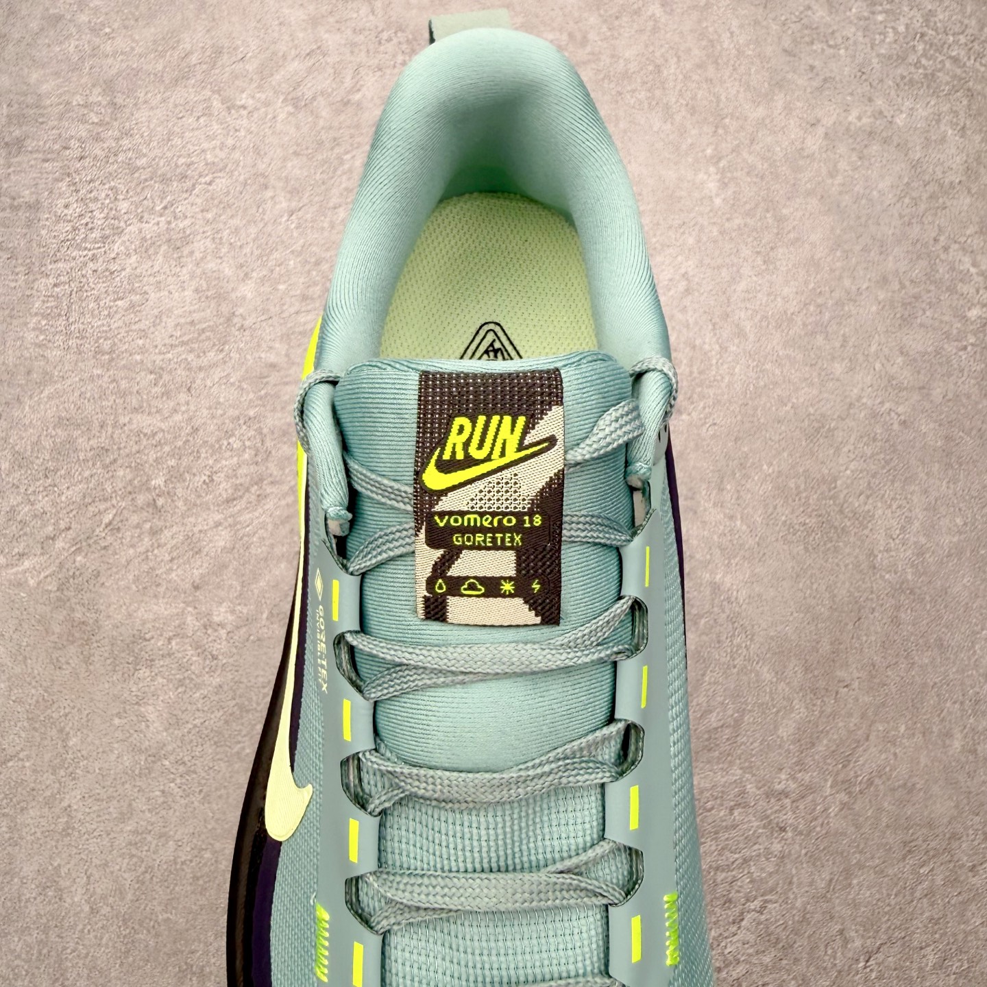 ＃QD纯原Nike Vomero 18 GTX GORE-TEX Seaweed Volt Waterp