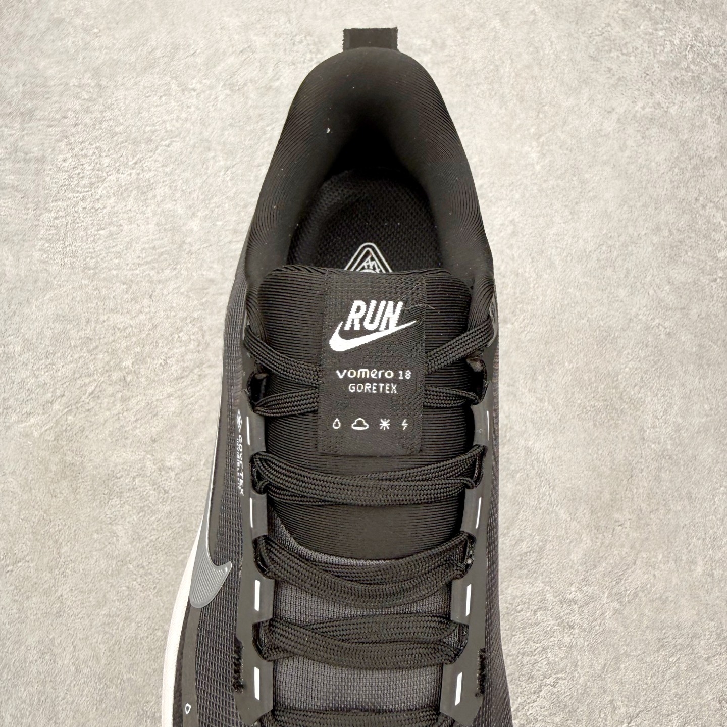 ＃QD纯原 Nike Zoom Vomero 18 GORE-TEX Black Metallic Si