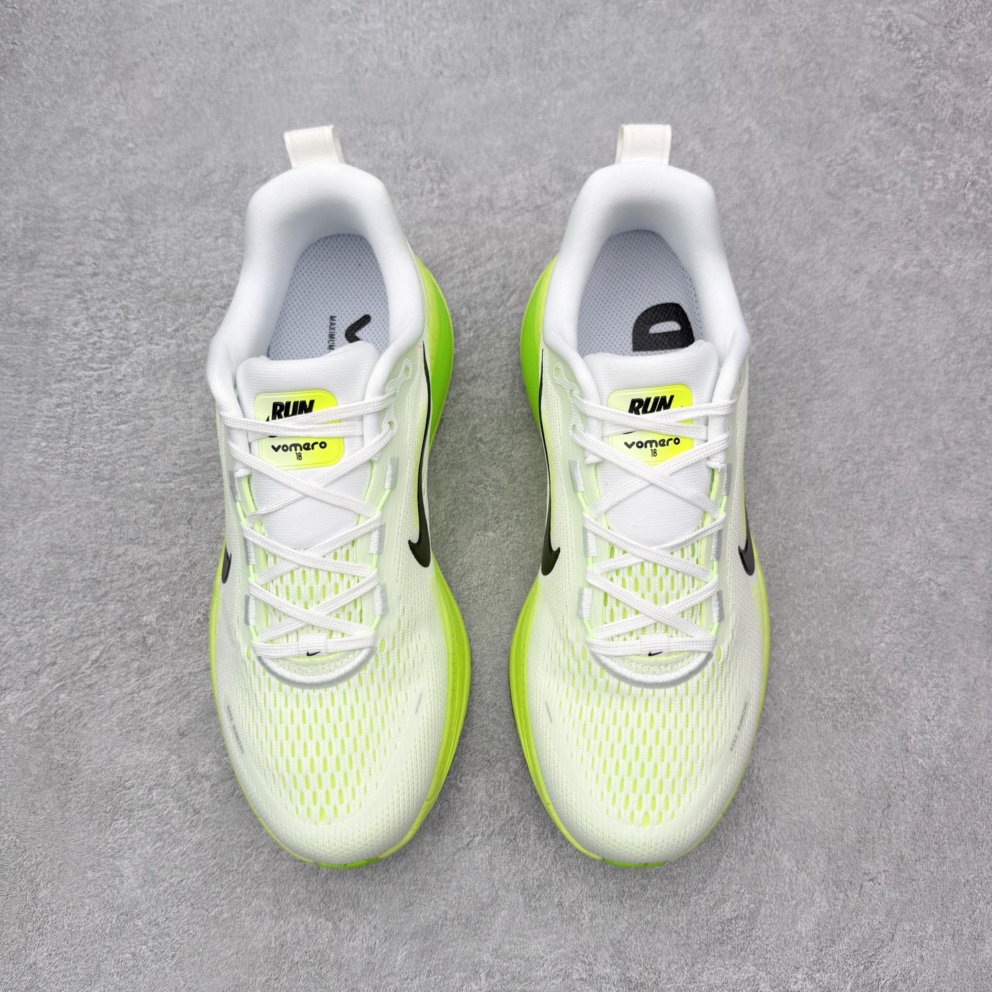 ＃QD纯原 Nike Air Zoom Vomero 18 White Electric Green V