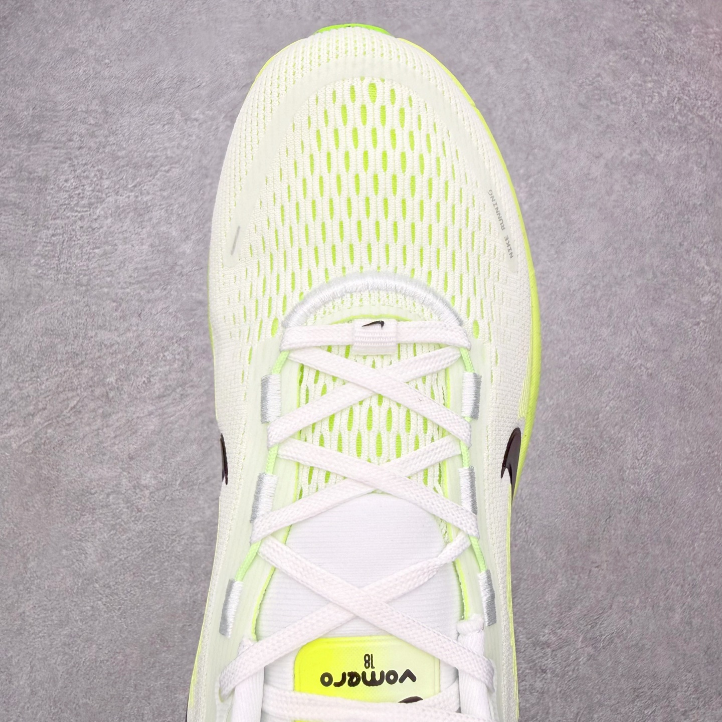 ＃QD纯原 Nike Air Zoom Vomero 18 White Electric Green V