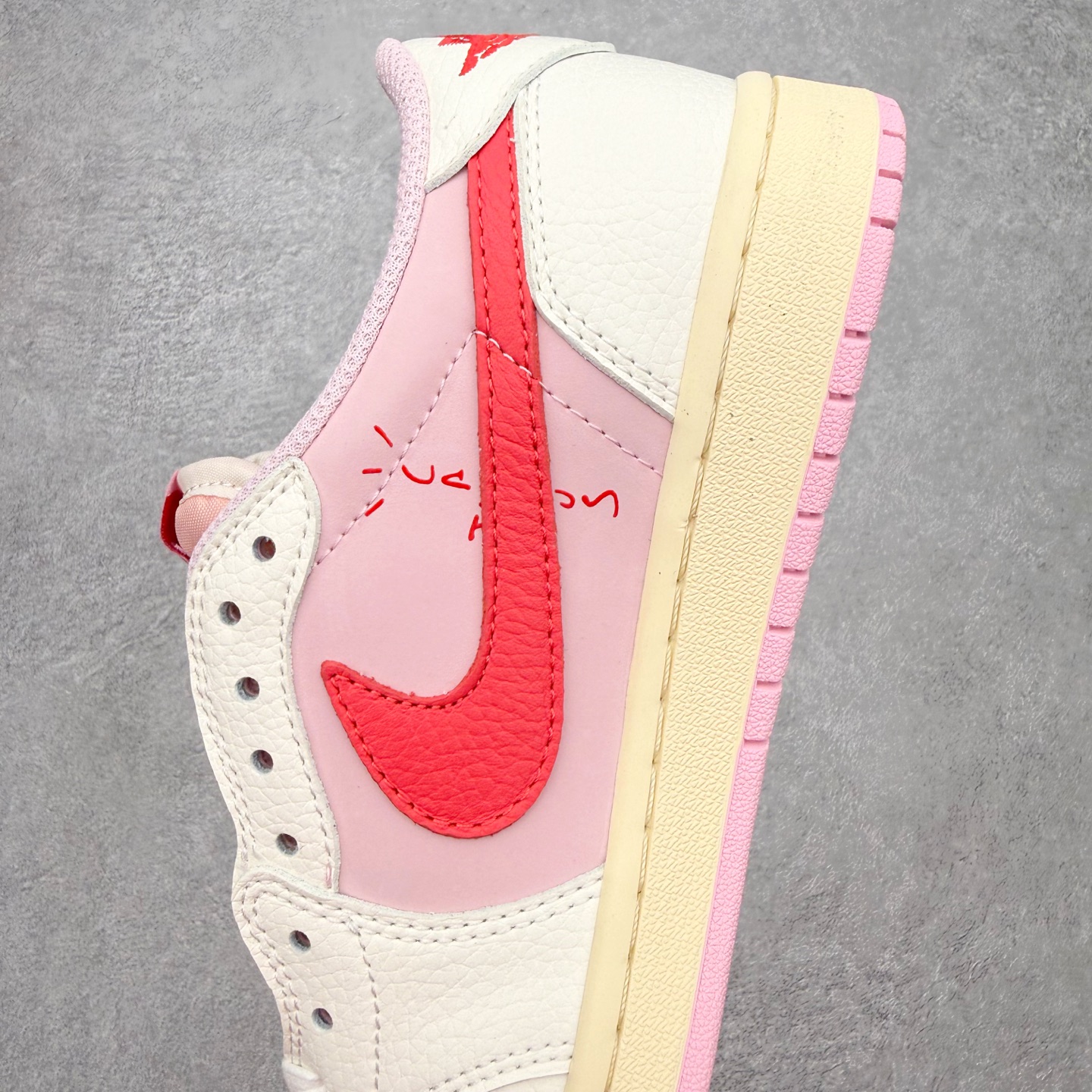 ＃特价福利‼️Travis Scott x Air Jordan 1 Low OG SP Sail Tr