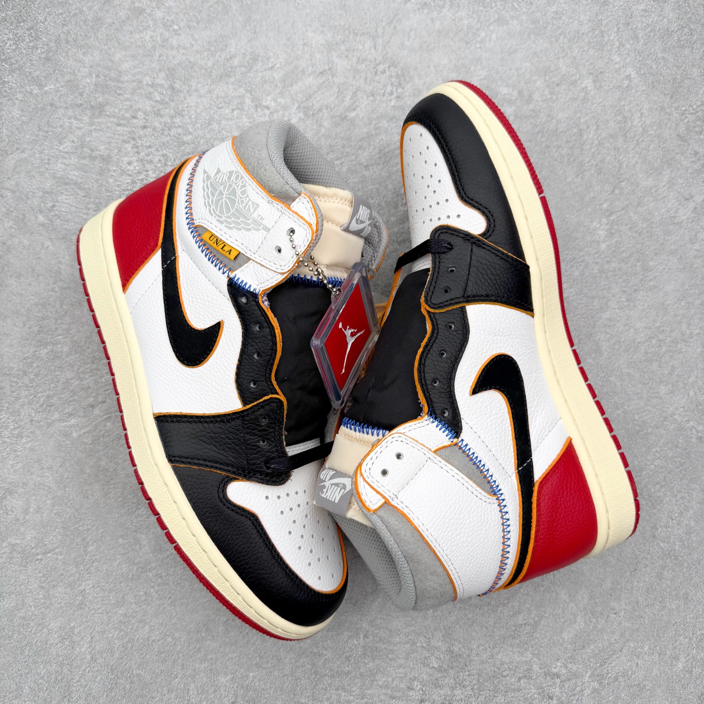 ＃ 纯原 Union x Air Jordan AJ1 Retro High NRG 联名四色拼接黑白红