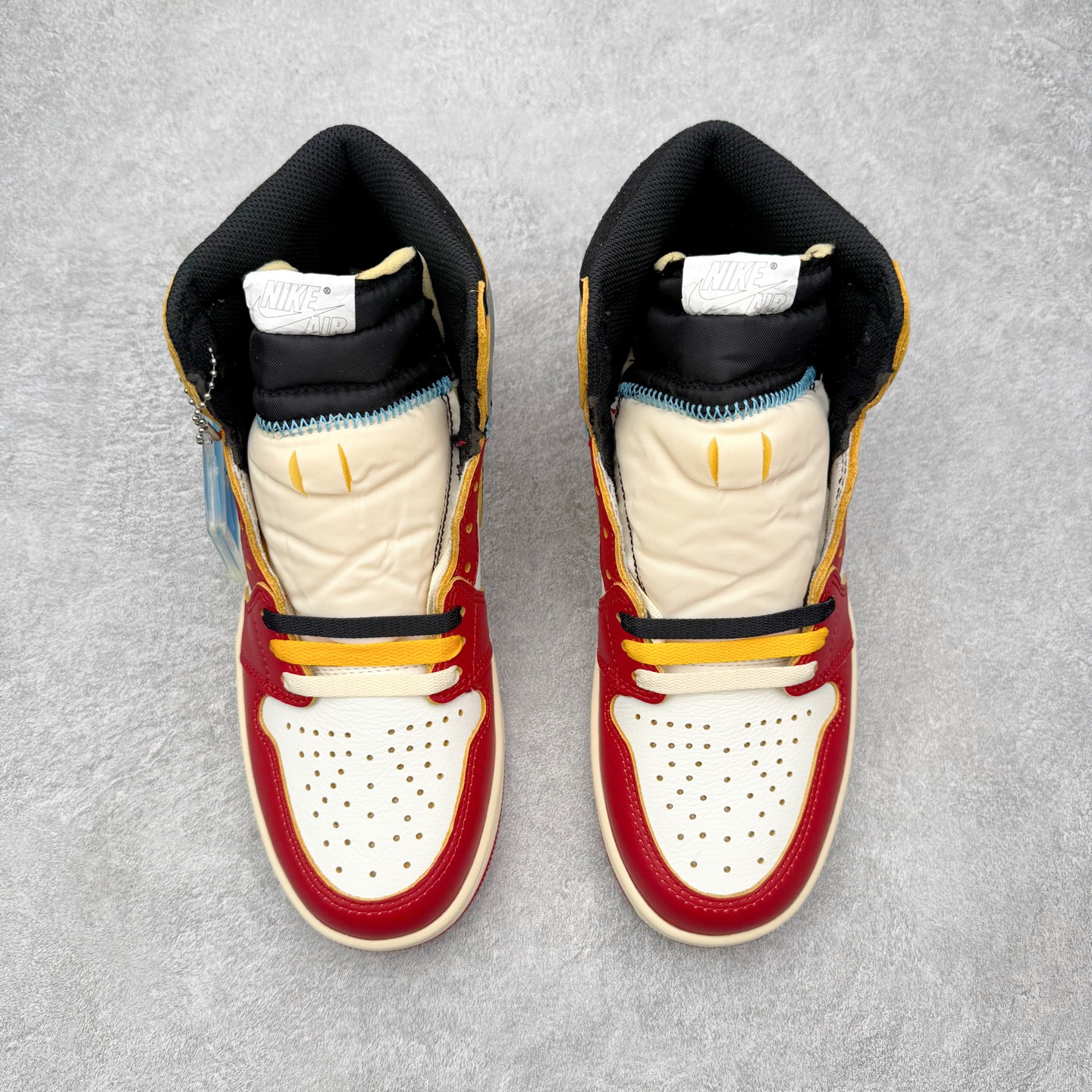 ＃ 纯原 Union x Air Jordan AJ1 Retro High NRG 联名四色拼接灰白红