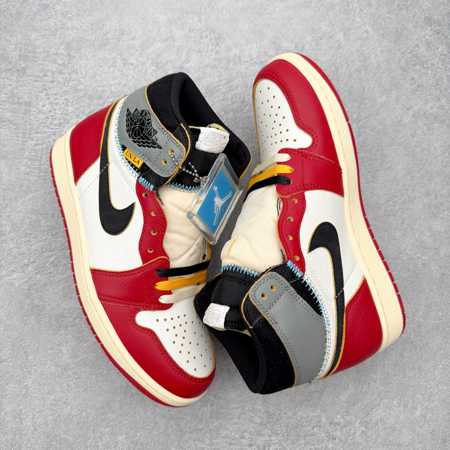 ＃ 纯原 Union x Air Jordan AJ1 Retro High NRG 联名四色拼接灰白红