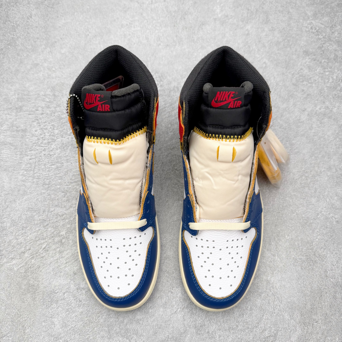 ＃ 纯原 Union x Air Jordan AJ1 Retro High NRG 联名四色拼接黑蓝红