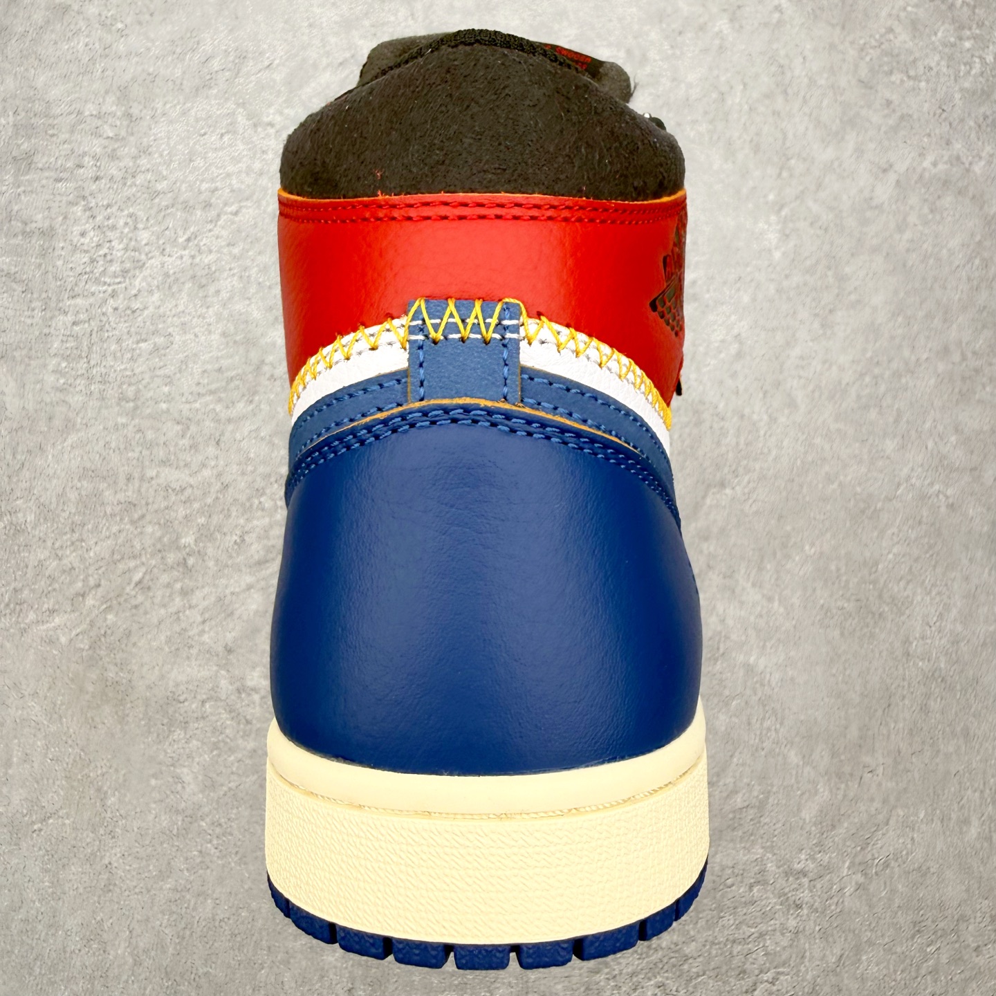 ＃ 纯原 Union x Air Jordan AJ1 Retro High NRG 联名四色拼接黑蓝红