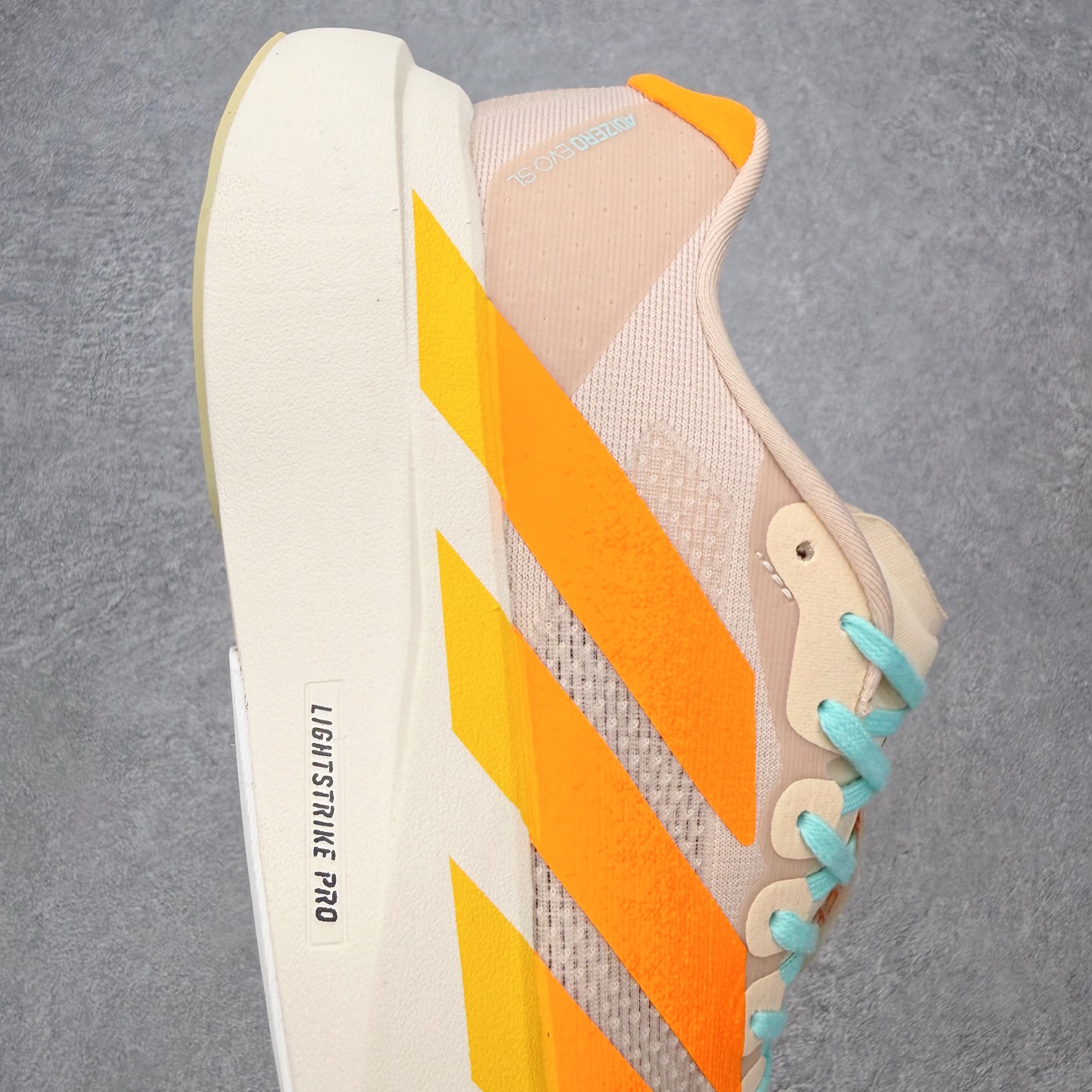 adidas Adizero EVO SL Crystal Sand Flash Orange Flas