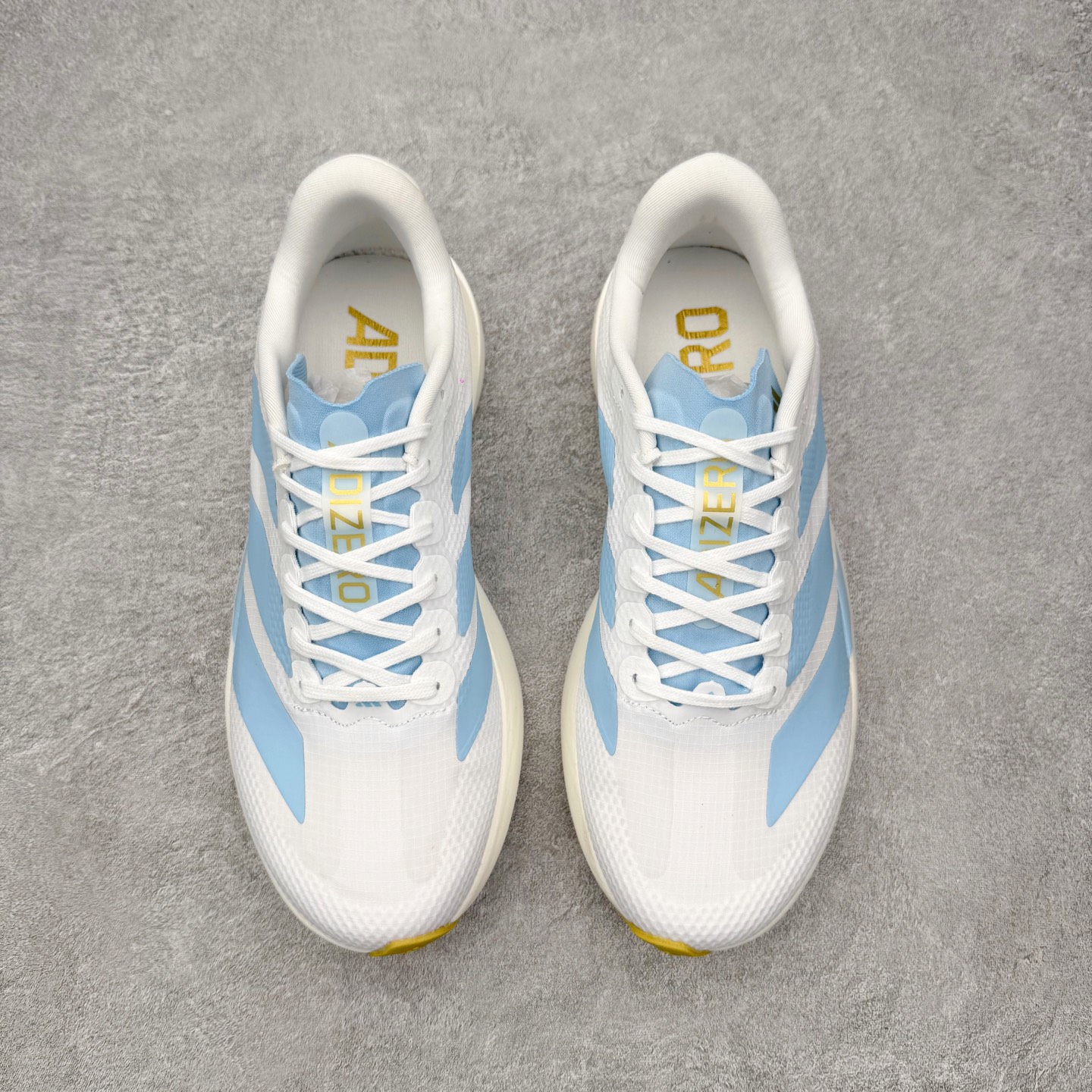 adidas Adizero EVO SL WOVEN White Clear Blue Matte G