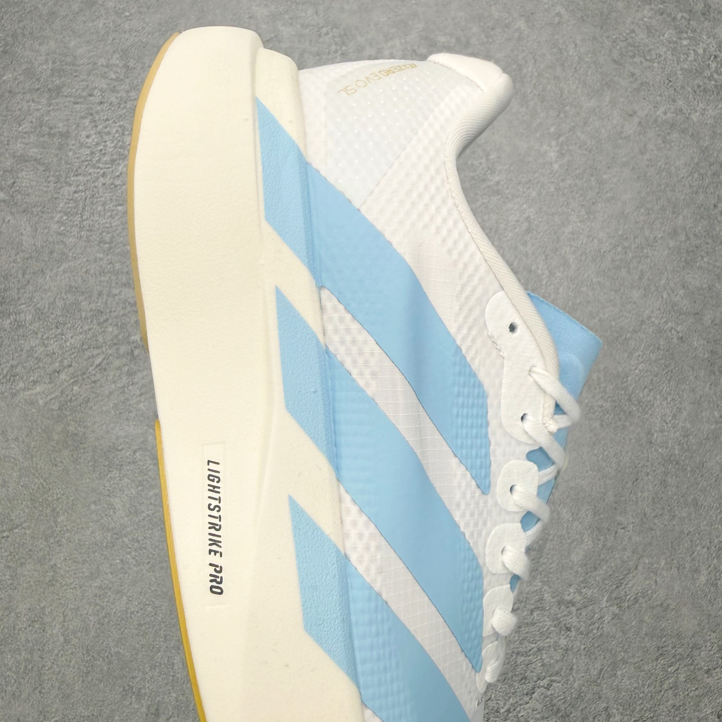 adidas Adizero EVO SL WOVEN White Clear Blue Matte G