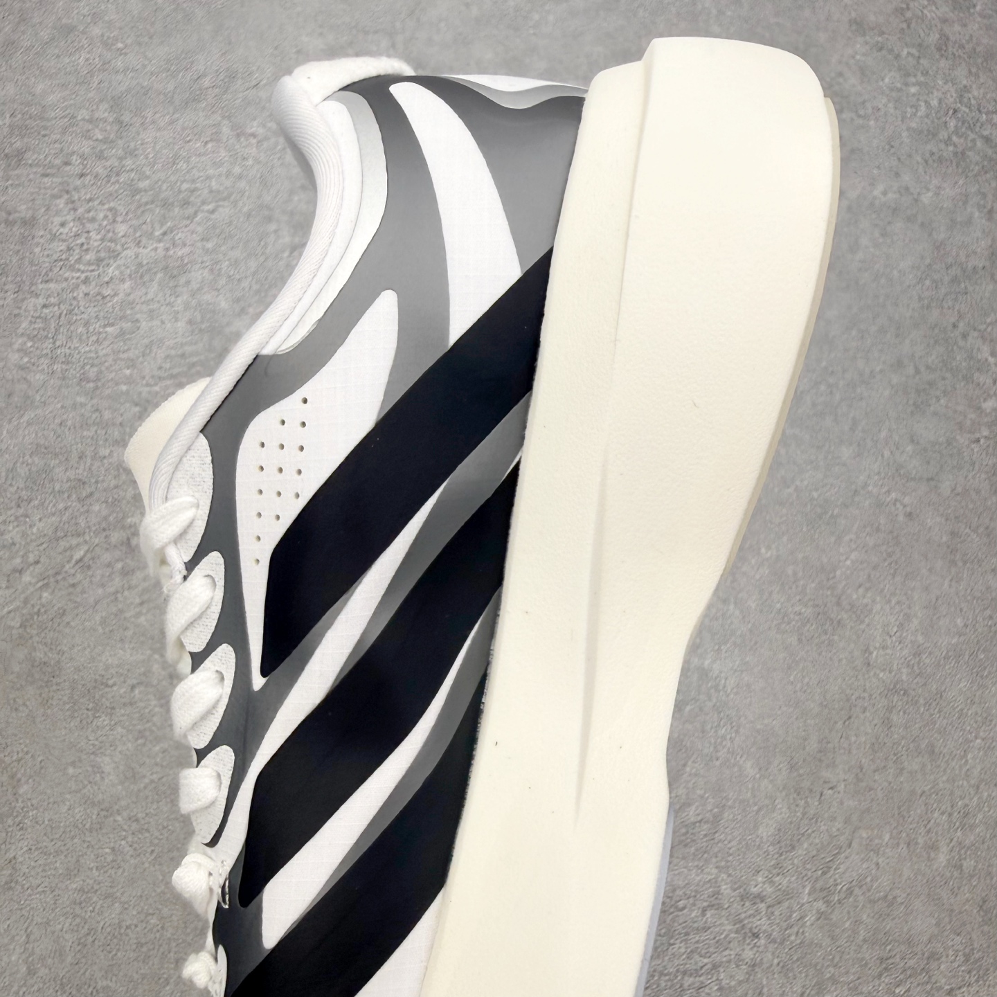 adidas Adizero EVO SL EXO White Black Iron Metallic 