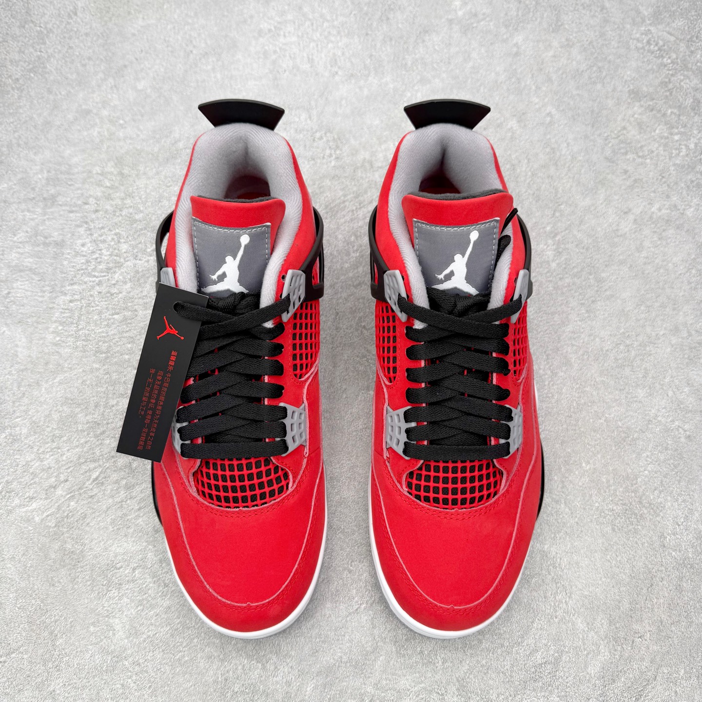 ＃ 纯原 Air Jordan AJ4 Retro 愤怒的公牛 红色 FQ8138-600 圈内最强四代