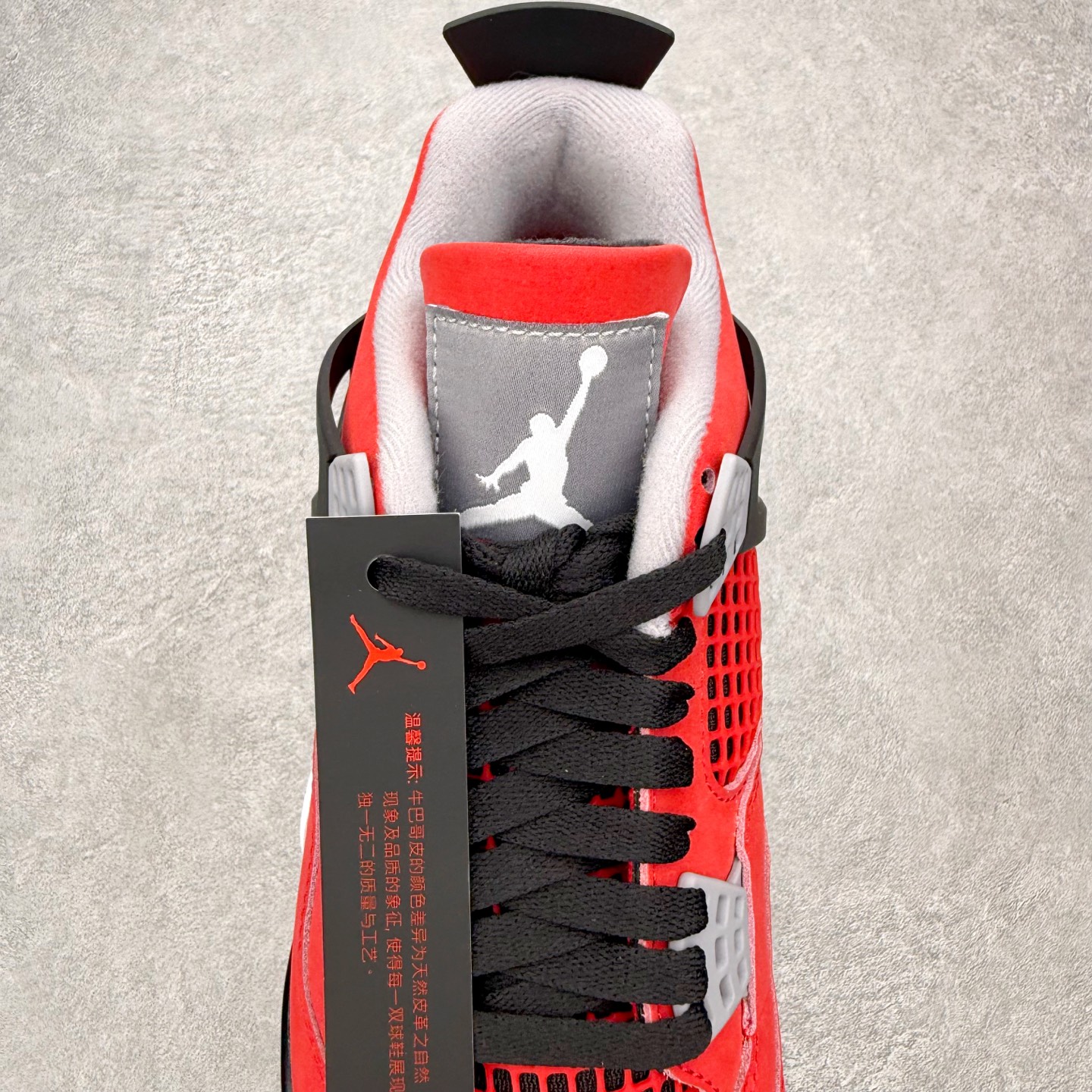 ＃ 纯原 Air Jordan AJ4 Retro 愤怒的公牛 红色 FQ8138-600 圈内最强四代