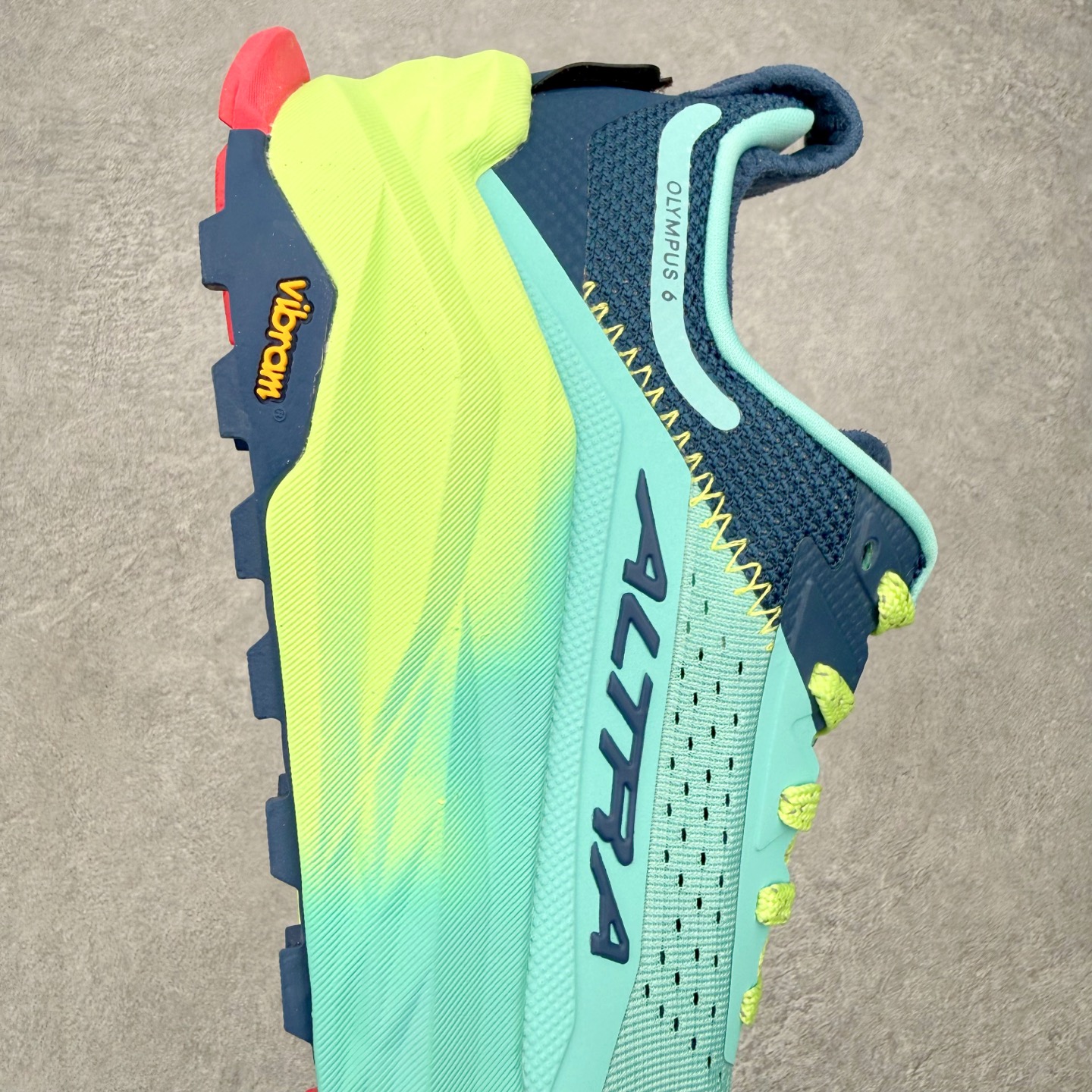 Altra Olympus 6 Mint Lime Navy 奥创奥林匹斯6顶级缓震越野跑鞋 Vibra