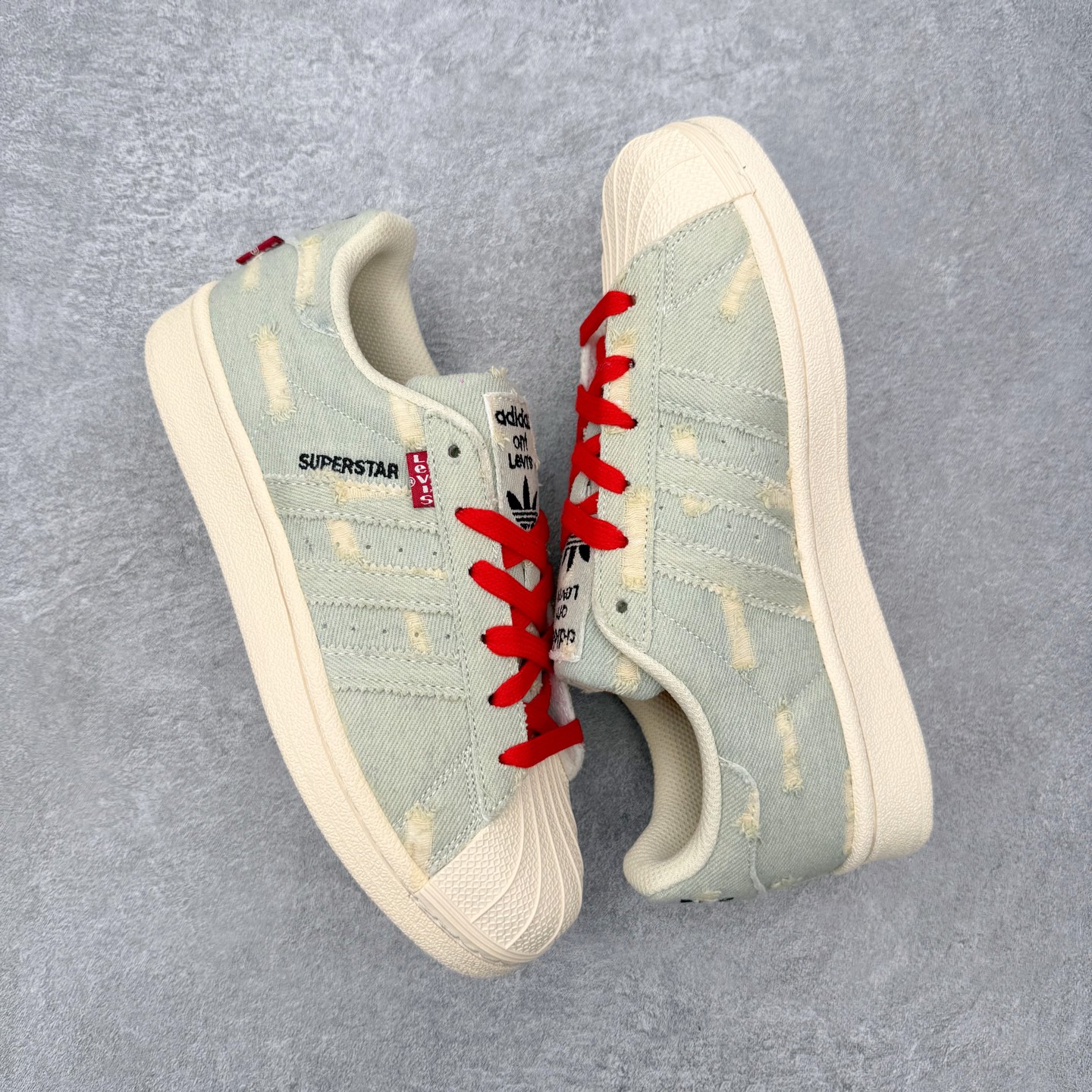 ＃HP虎扑清仓套现‼️AD Originals Superstar 经典复古贝壳头板鞋 圈内知名大厂出品