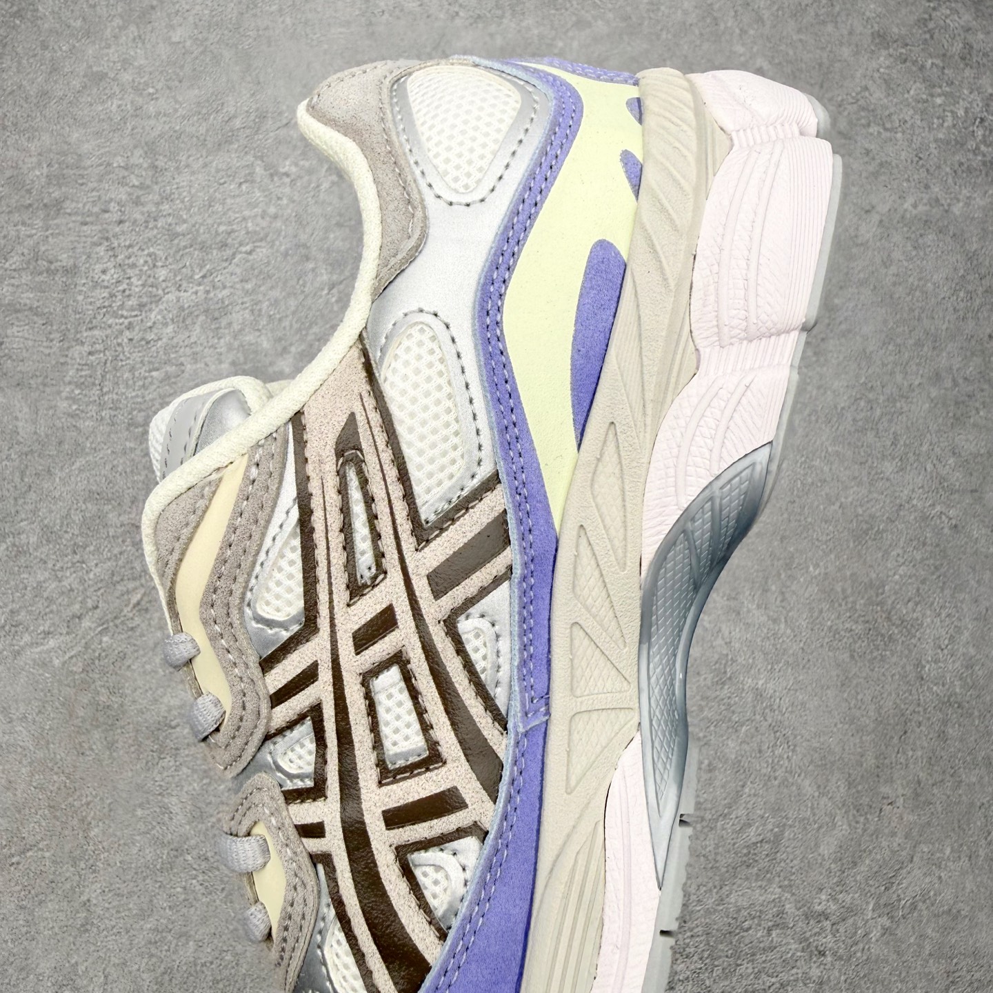 ASICS 亚瑟士 GEL-NYC 男子女子复古缓震休闲运动鞋 1203A953-100 奶油云灰蓝XN