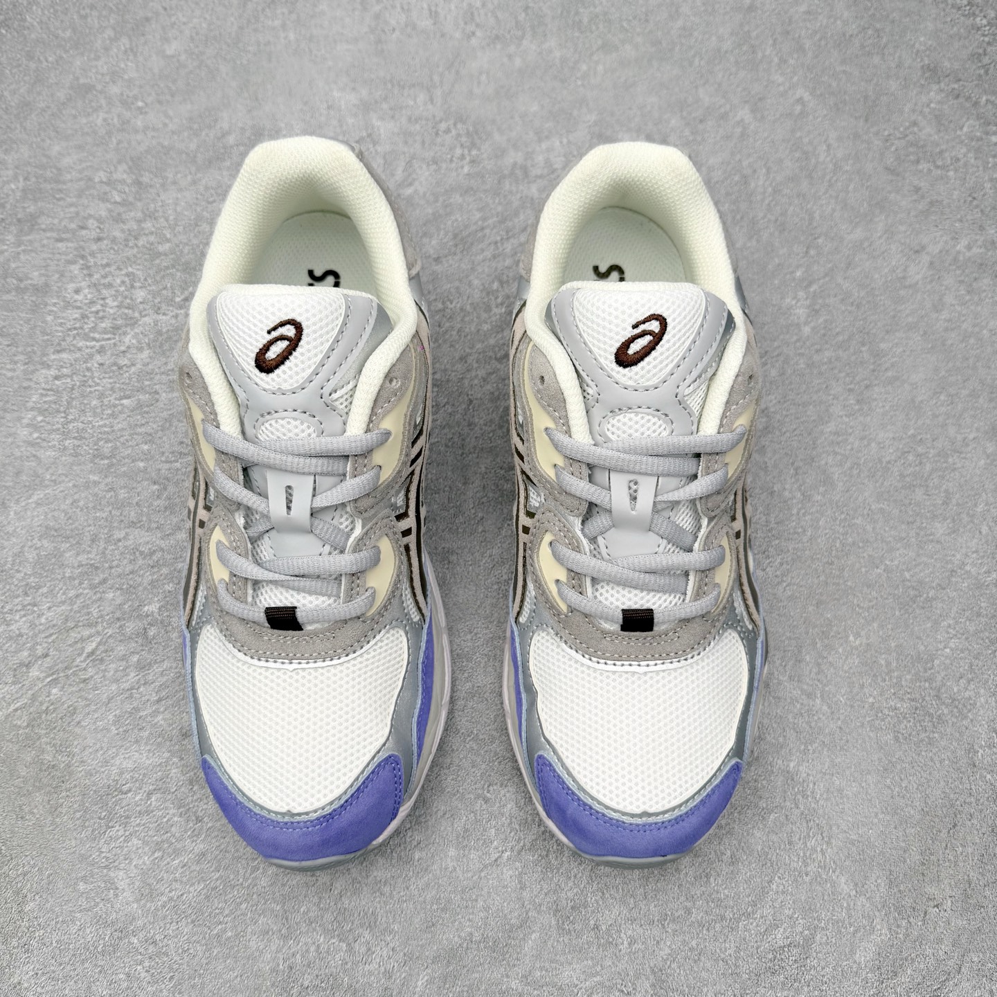 ASICS 亚瑟士 GEL-NYC 男子女子复古缓震休闲运动鞋 1203A953-100 奶油云灰蓝XN