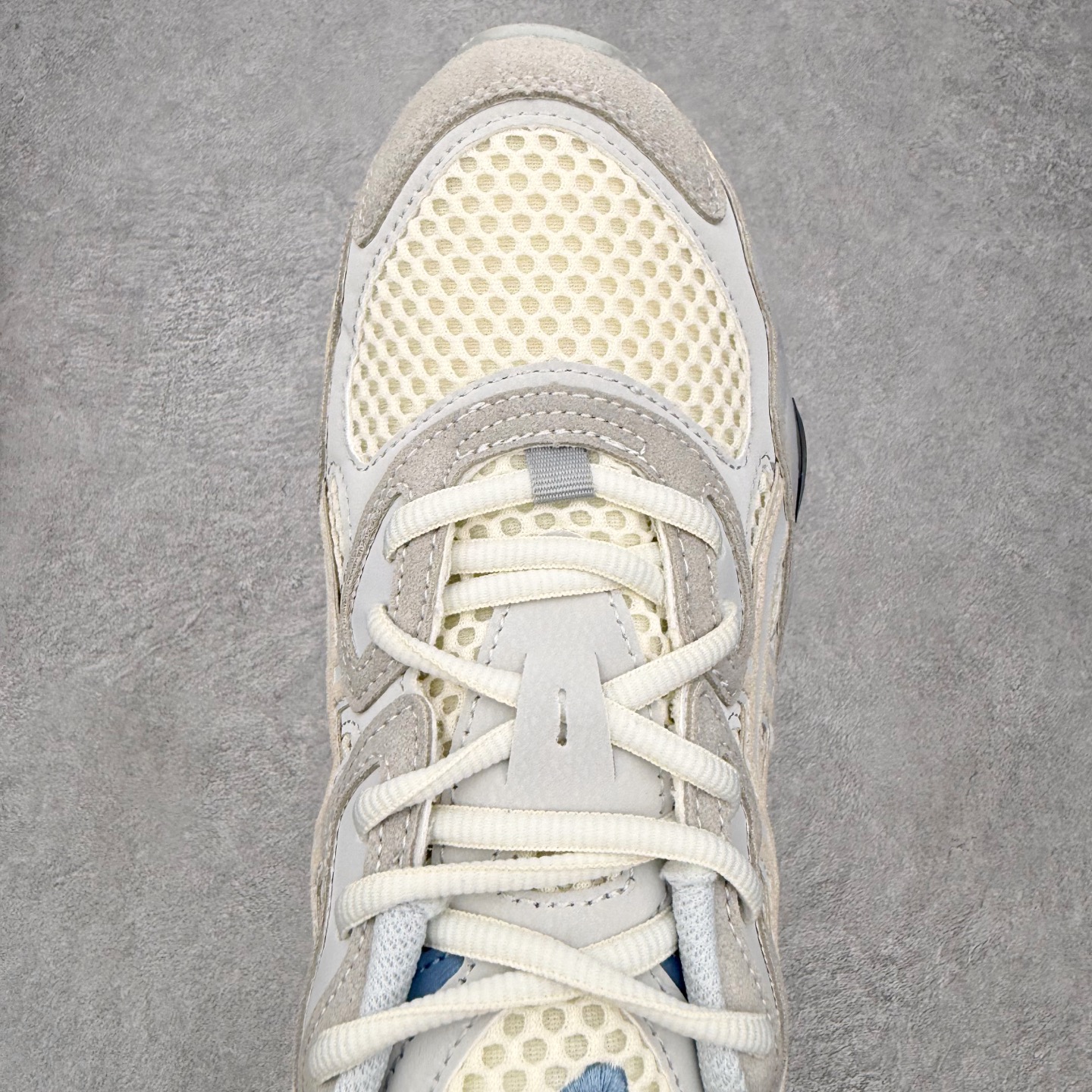 ASICS 亚瑟士 GEL-NYC 男子女子复古缓震休闲运动跑步鞋 1203A383-100 奶油灰蓝X