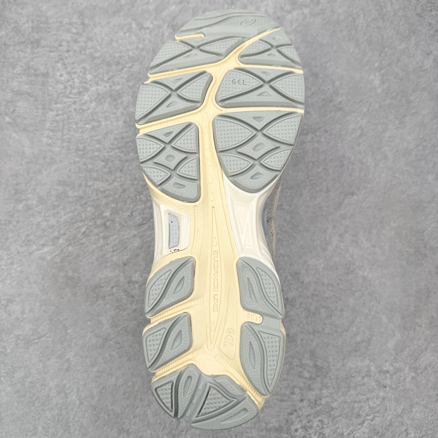 ASICS 亚瑟士 GEL-NYC 男子女子复古缓震休闲运动跑步鞋 1203A383-100 奶油灰蓝X